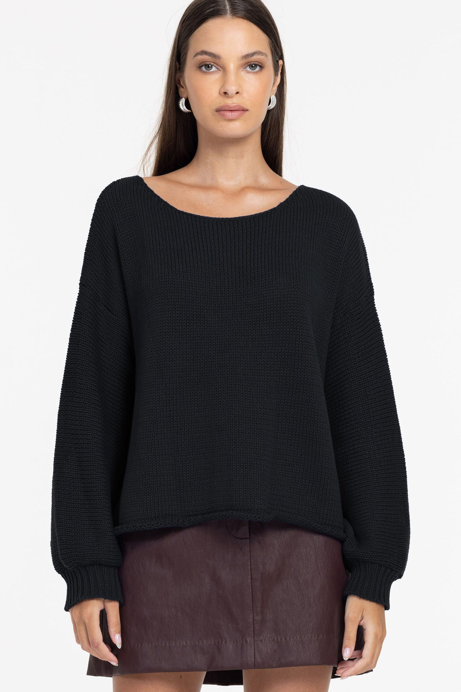 PRE-ORDER Close Sweater - Black