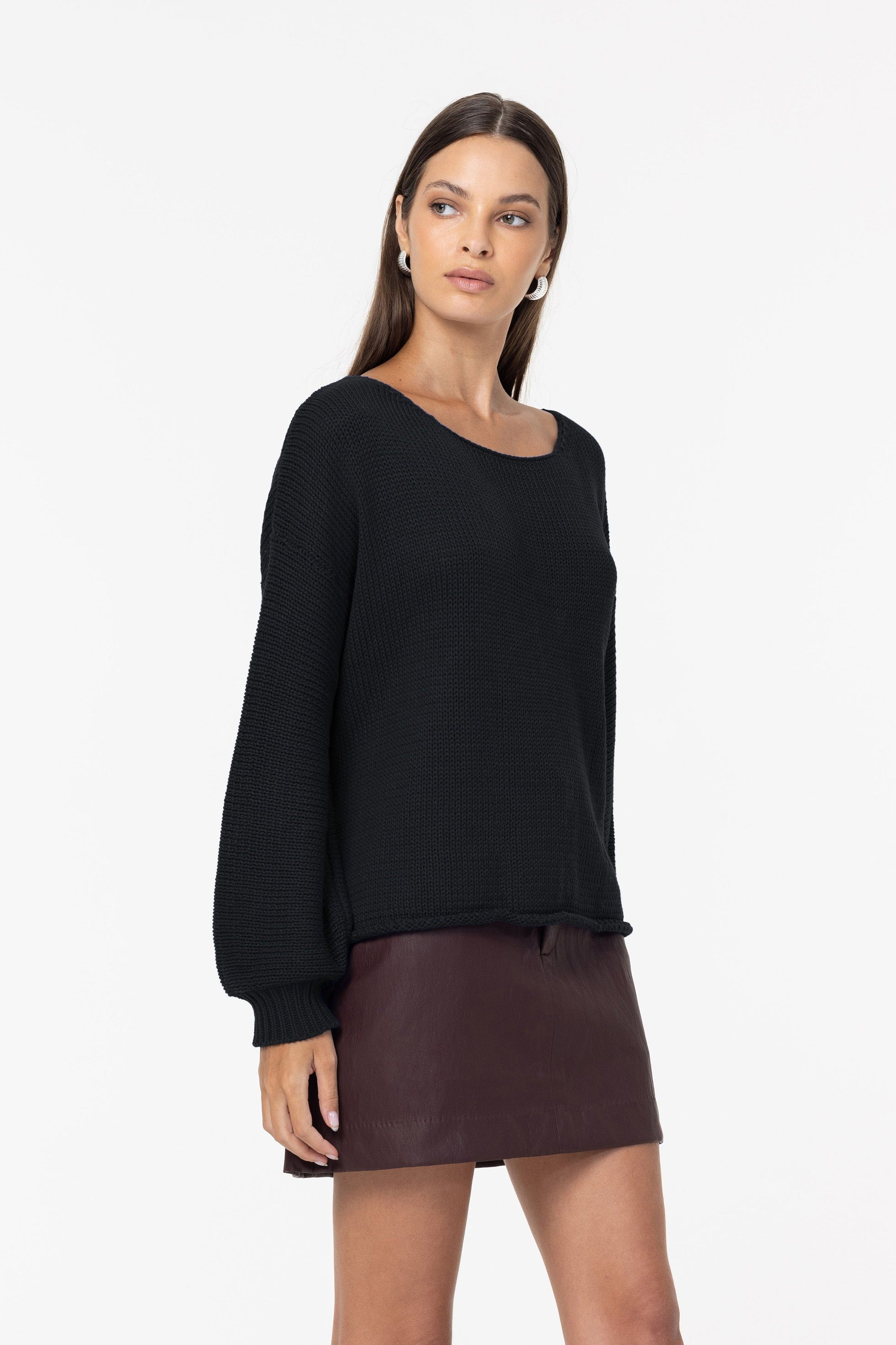 PRE-ORDER Close Sweater - Black