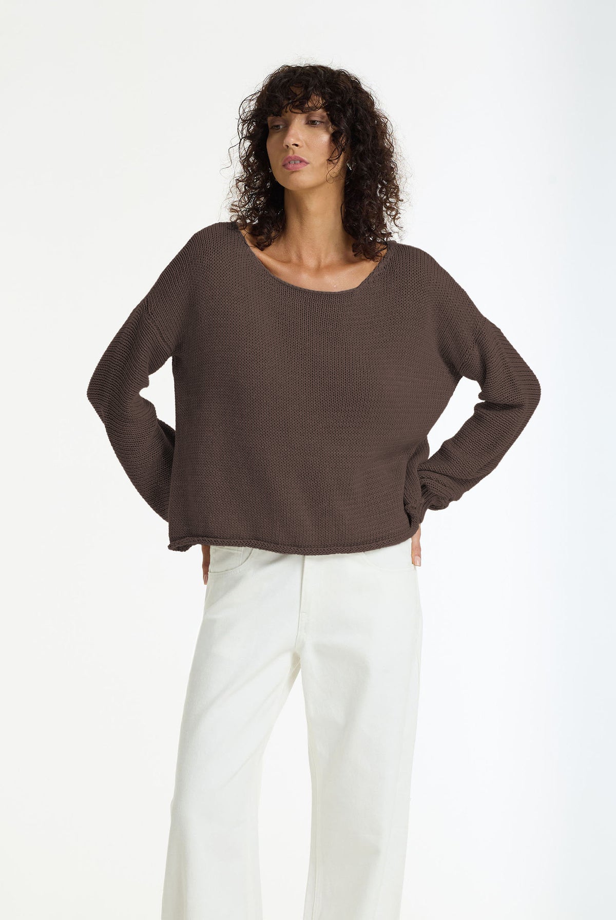 Close Sweater | Chocolate | PRE-ORDER