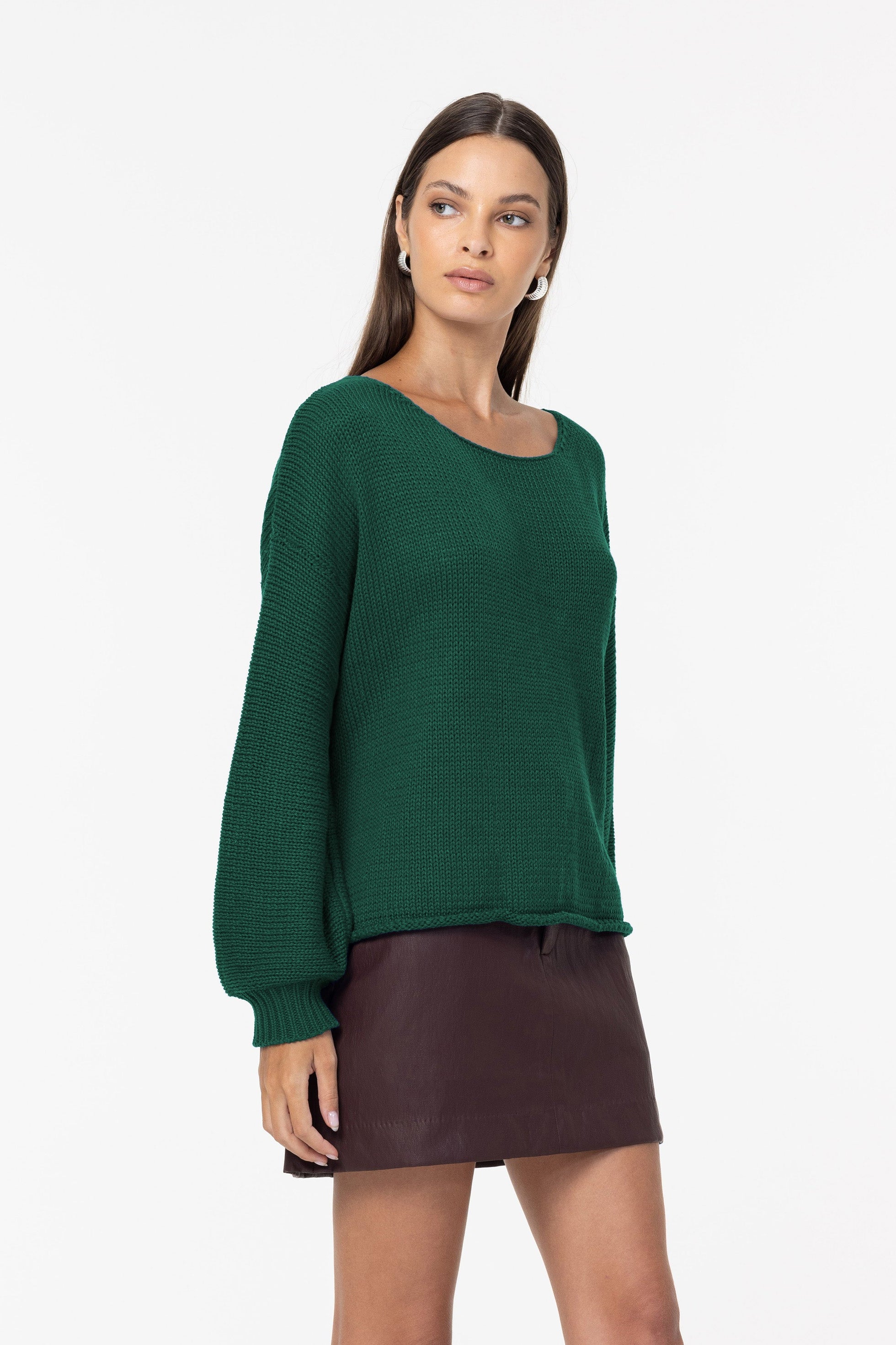 PRE-ORDER Close Sweater - Emerald