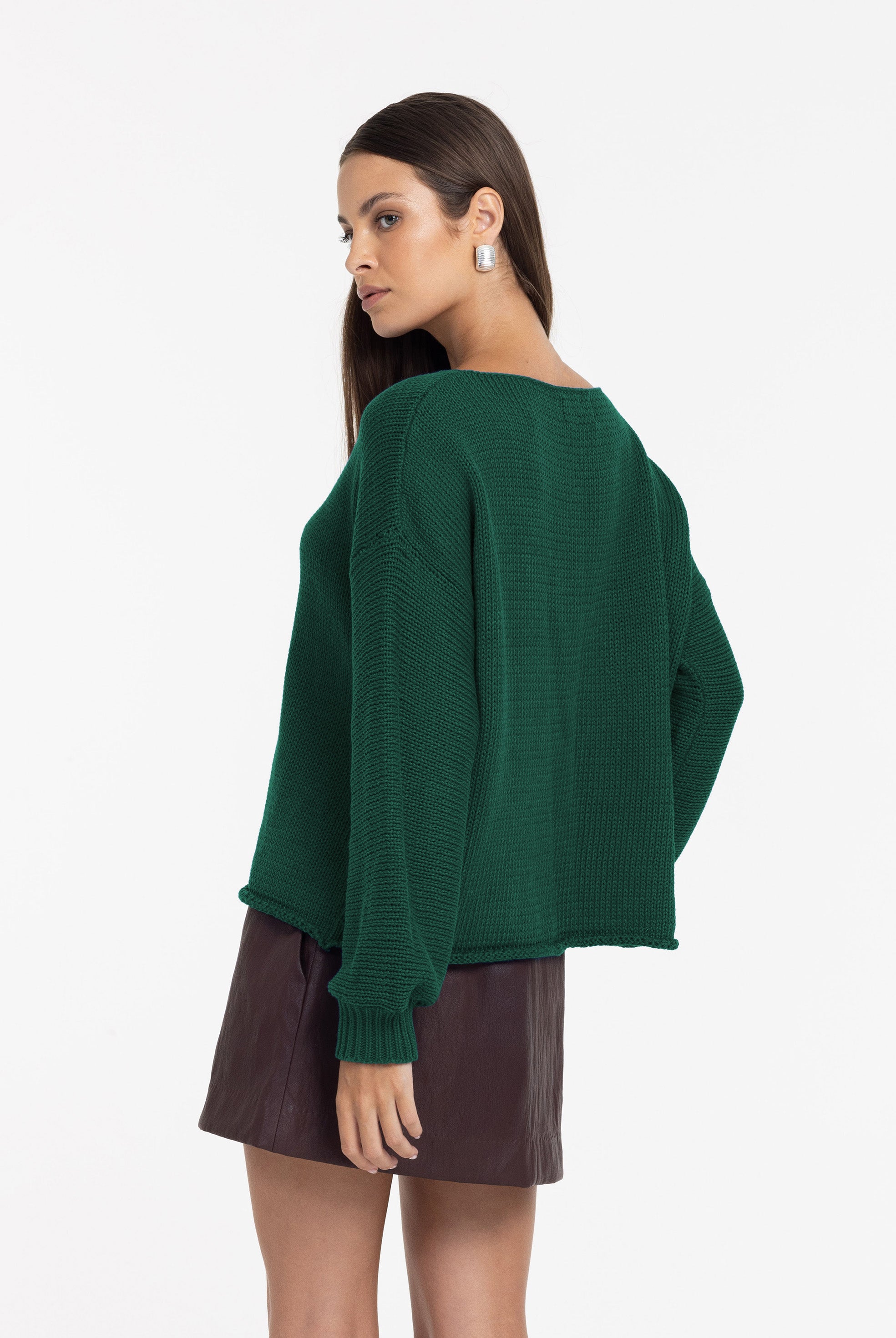 PRE-ORDER Close Sweater - Emerald