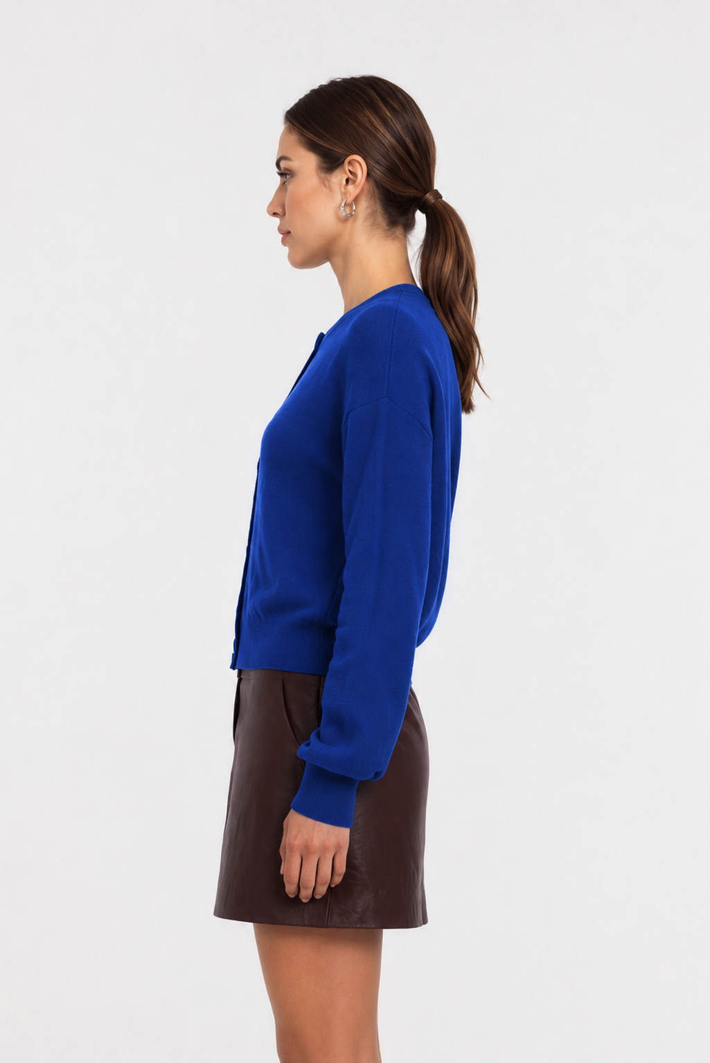 Come To Me Cardi - Cobalt Blue