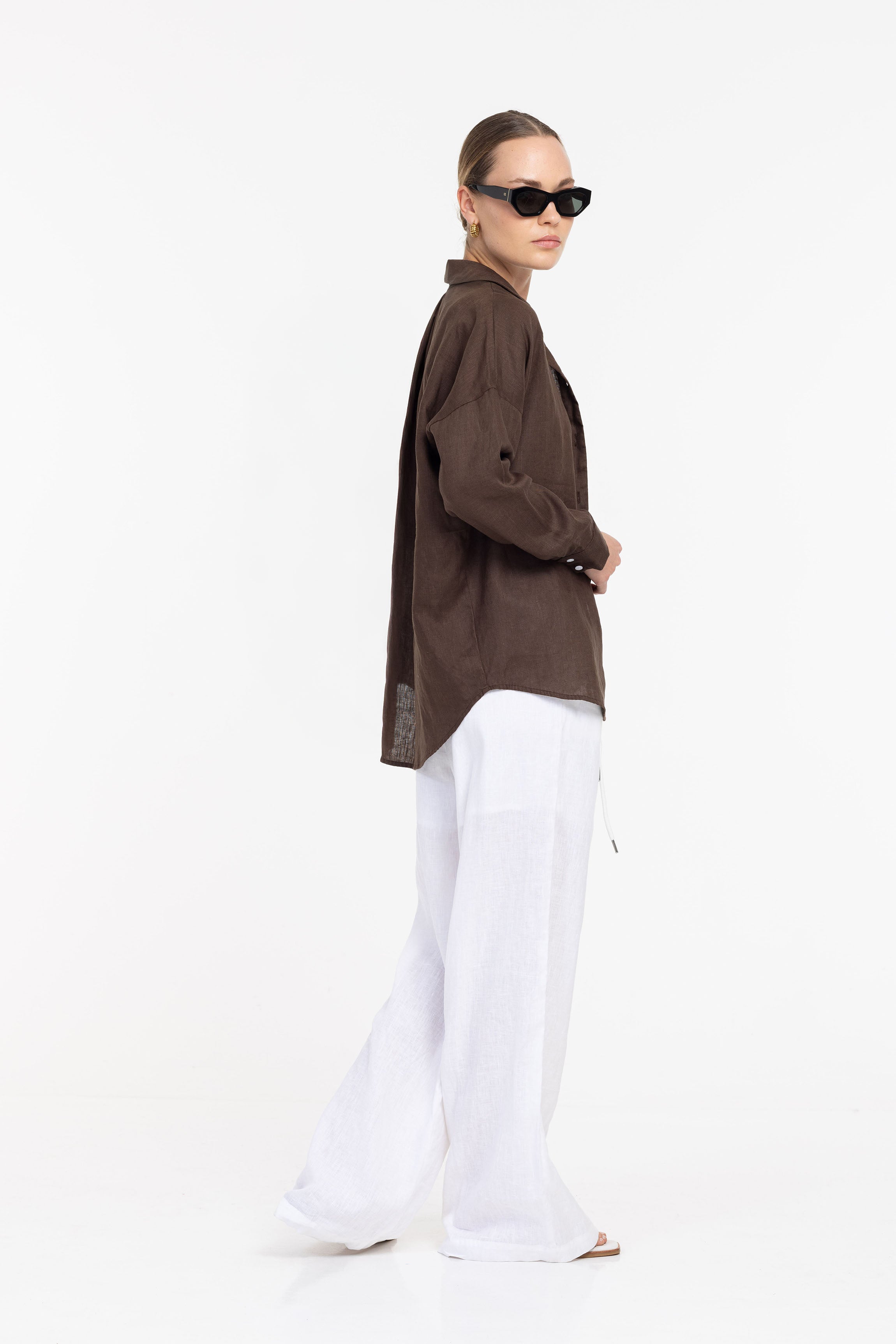 Clark Pant - White