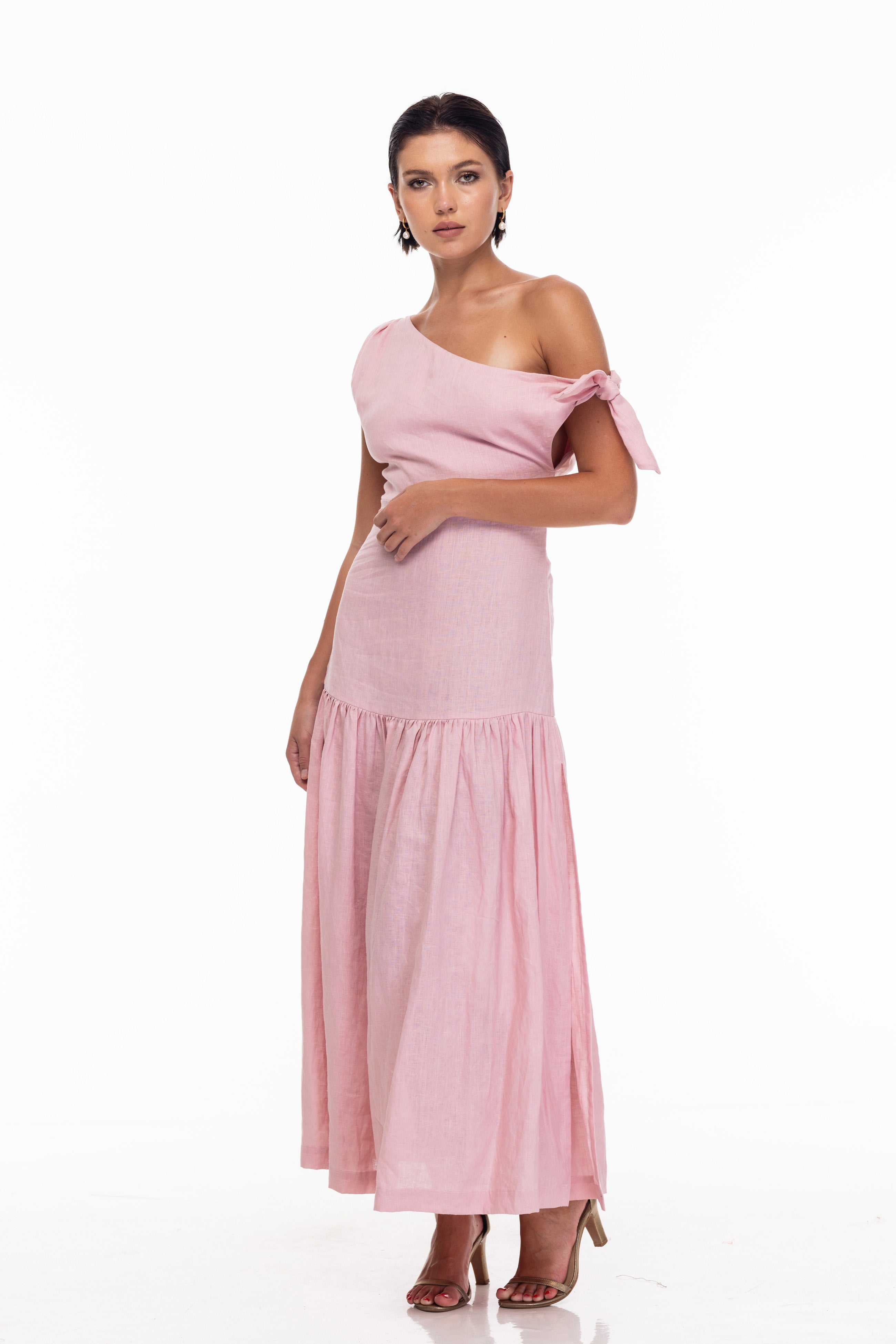 Dhalia Dress - Adore Pink
