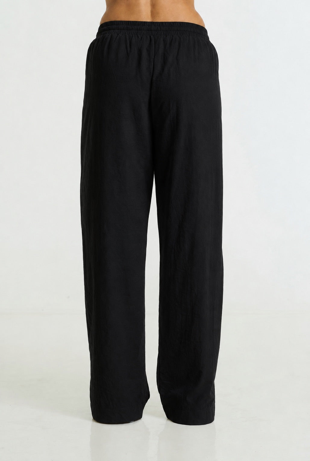 Diego Side Stripe Pant | Black/White