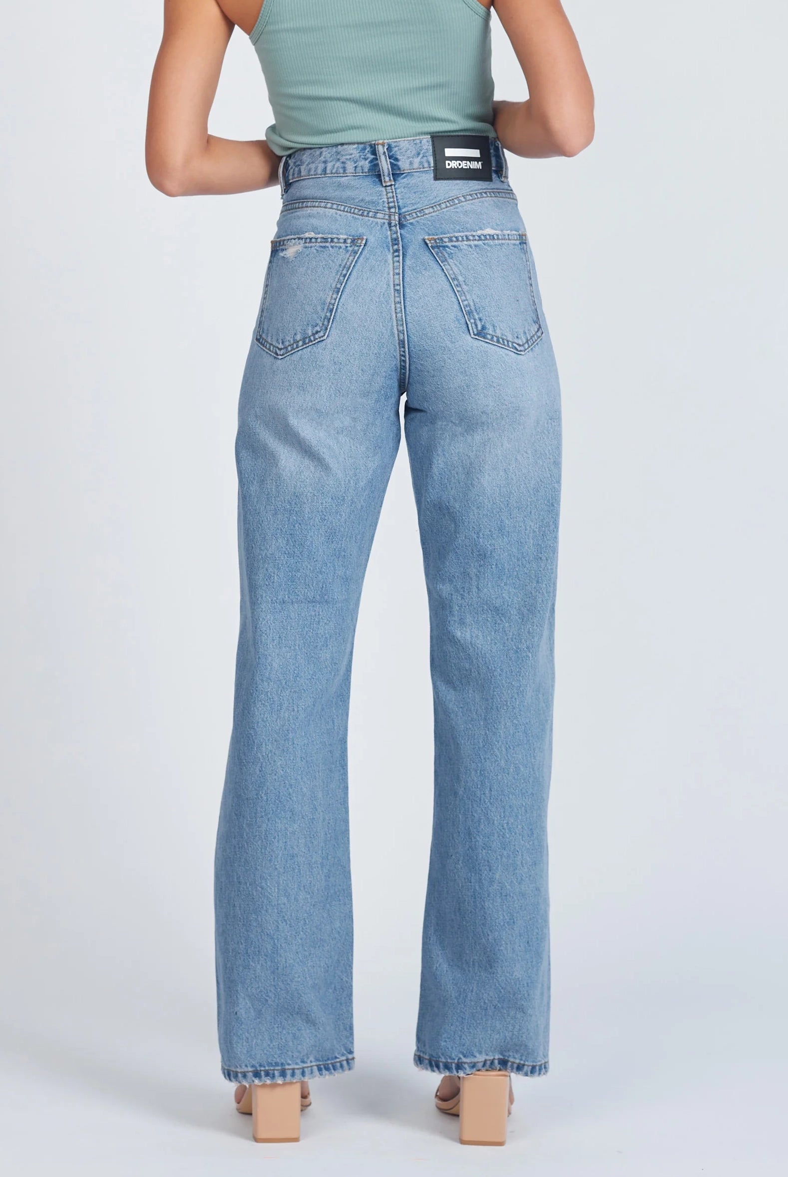 Dr Denim - Echo Straight Jeans - Blue Jay