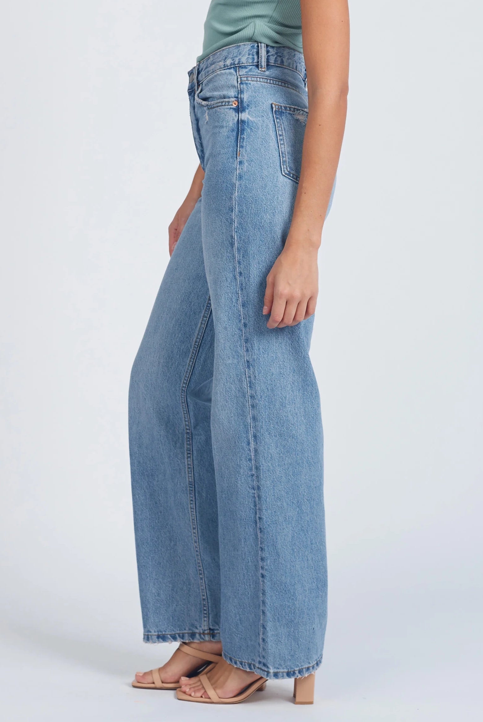 Dr Denim - Echo Straight Jeans - Blue Jay