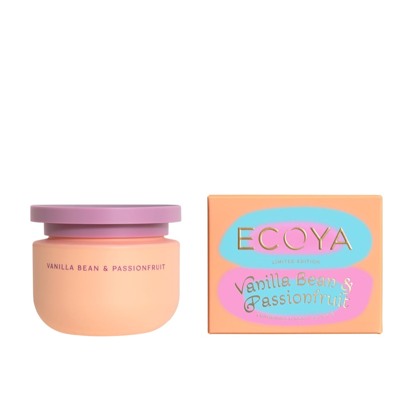 ECOYA - Vanilla Bean & Passionfruit Body Souffle - 150ml