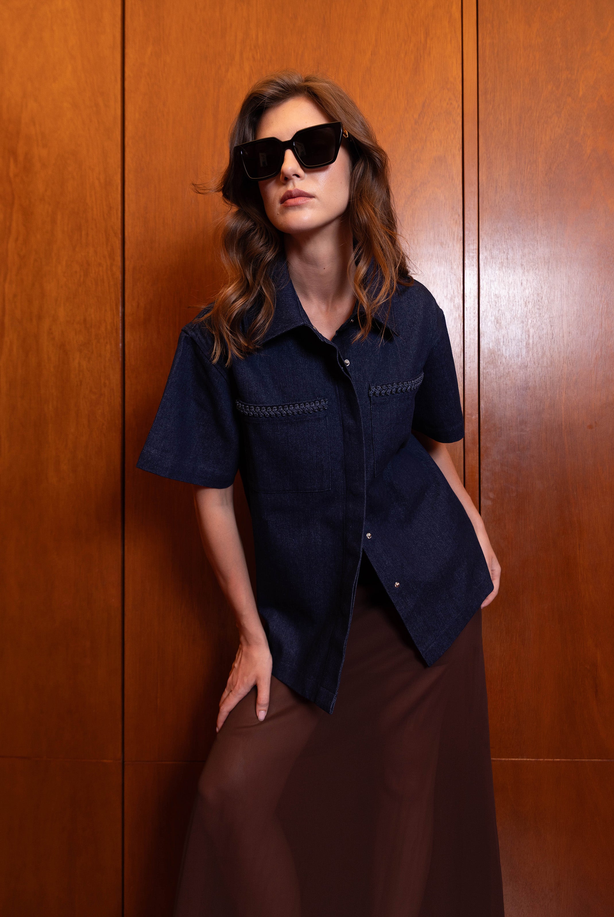 Edwin Shirt - Dark Denim