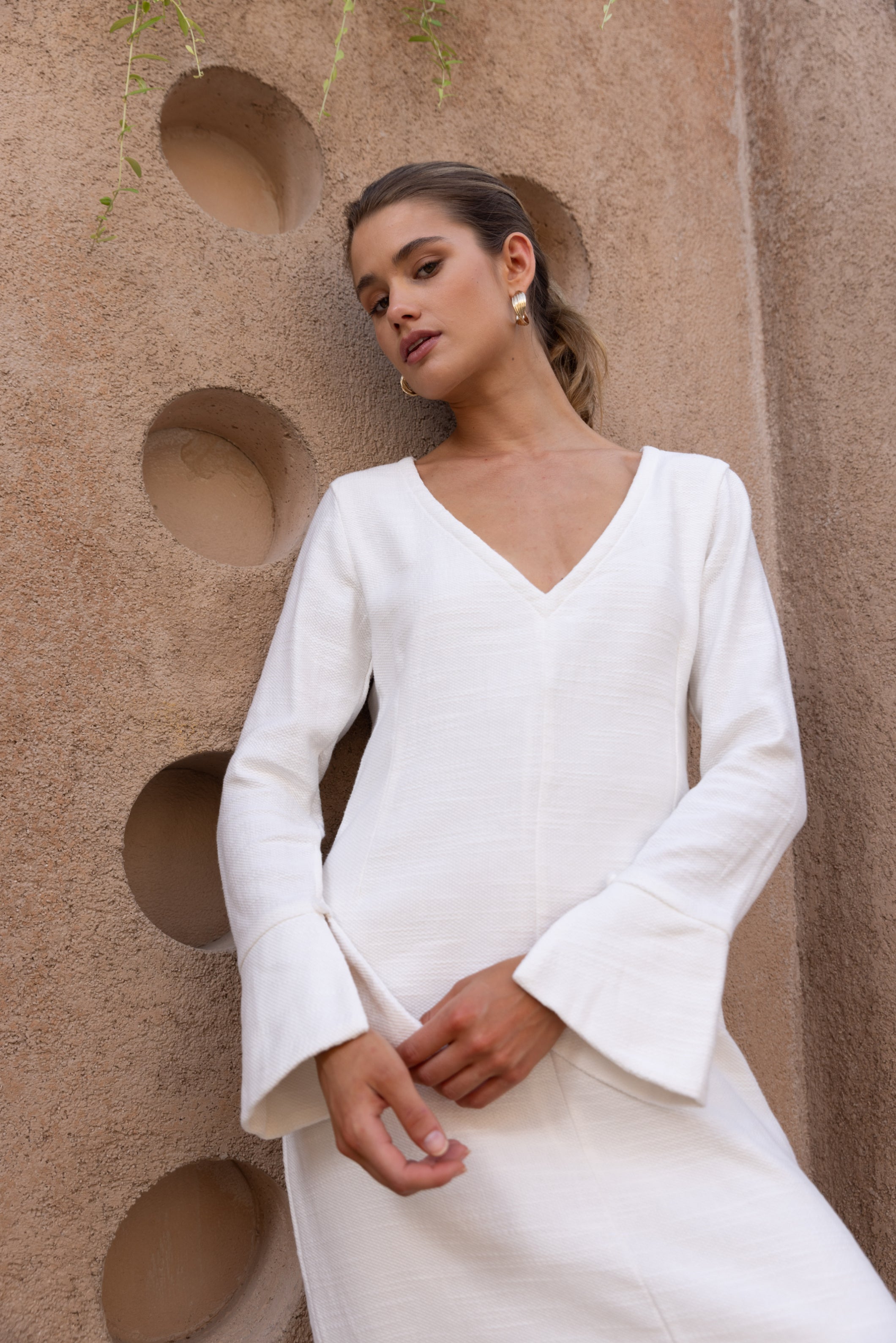 Elora Dress - Ivory