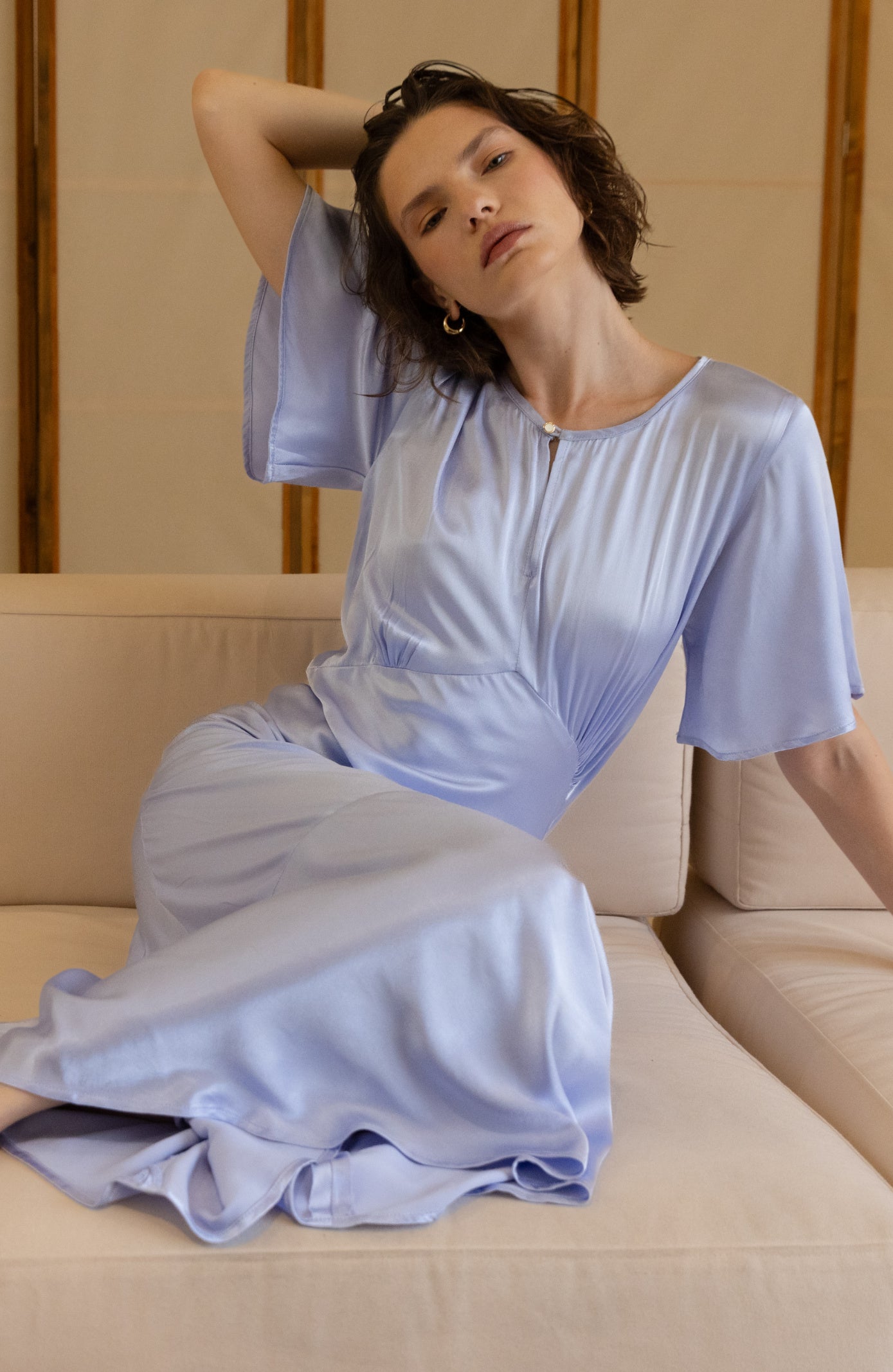 Enduring Light Dress - Blueberry Bliss