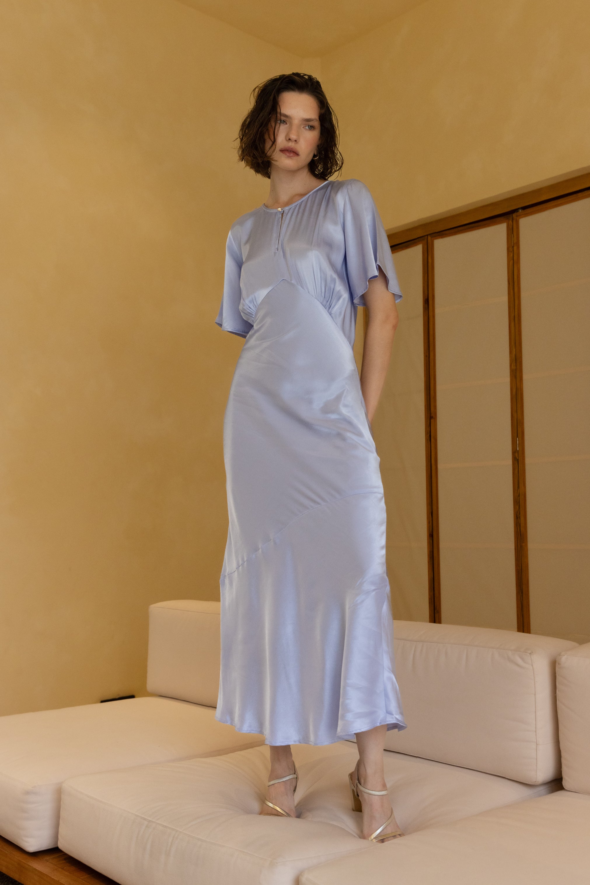 Enduring Light Dress - Blueberry Bliss
