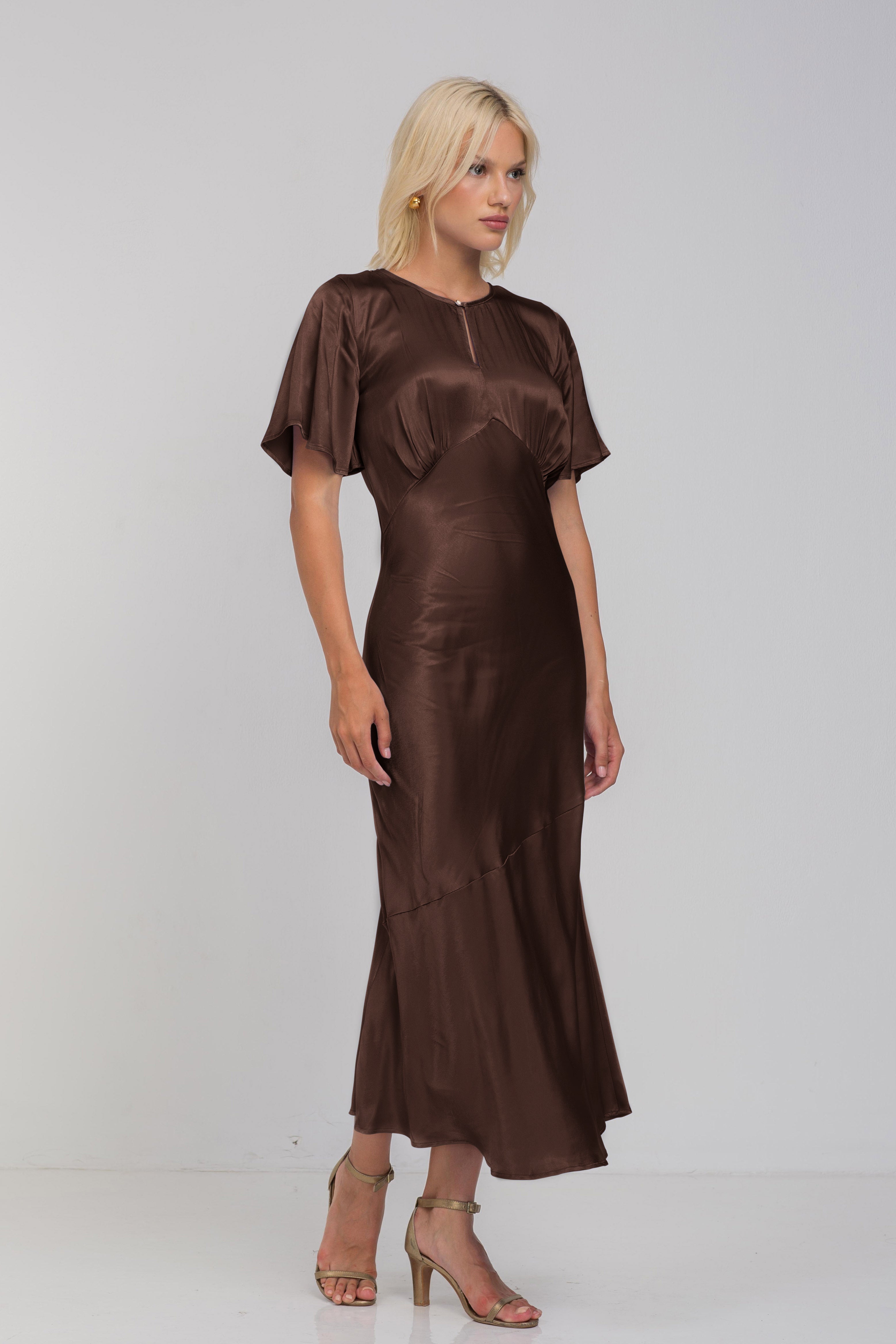 Enduring Light Dress - Chocolate