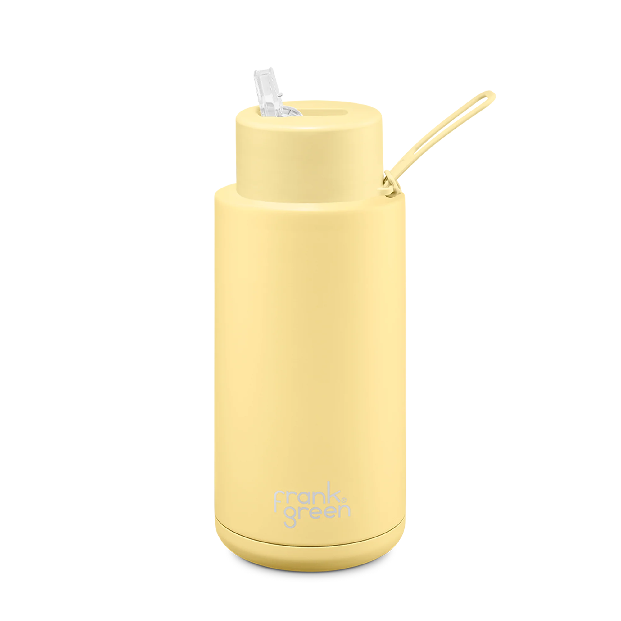 Frank Green - 34oz Reusable Bottle (straw) - Buttermilk