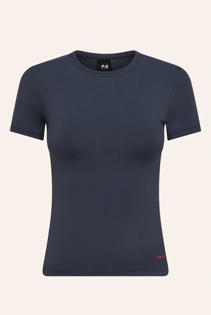 P.E Nation - Foundation SS Tee - Marine Blue