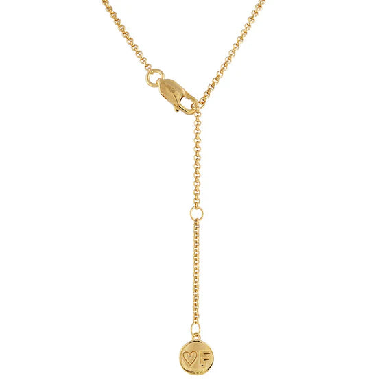 Fairley - Butterfly Pave Necklace - Gold