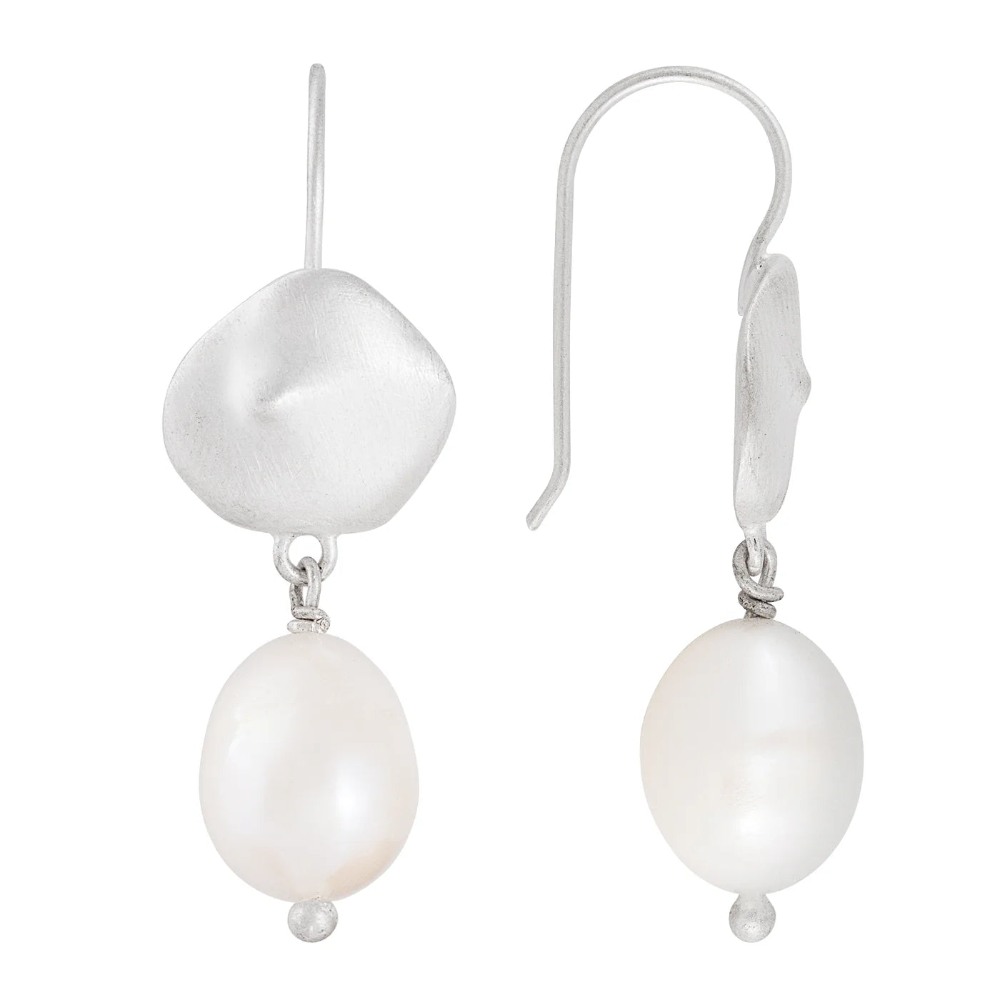 Fairley - Nomad Pearl Hooks - Silver