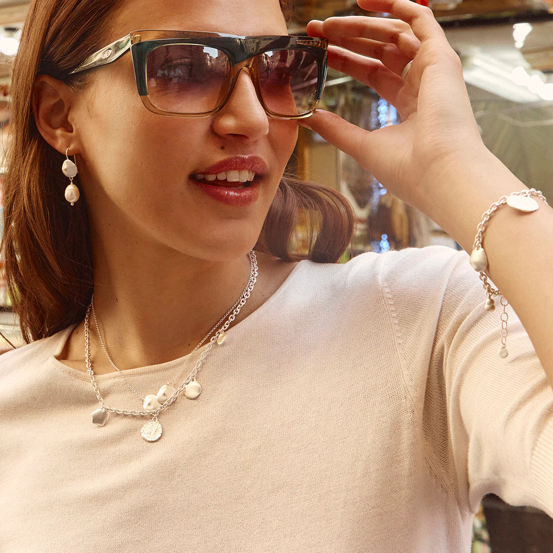 Fairley - Nomad Pearl Hooks - Silver