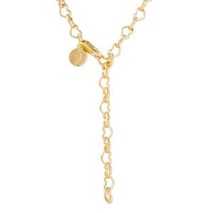 Fairley - Vintage Heart Chain Necklace - Gold