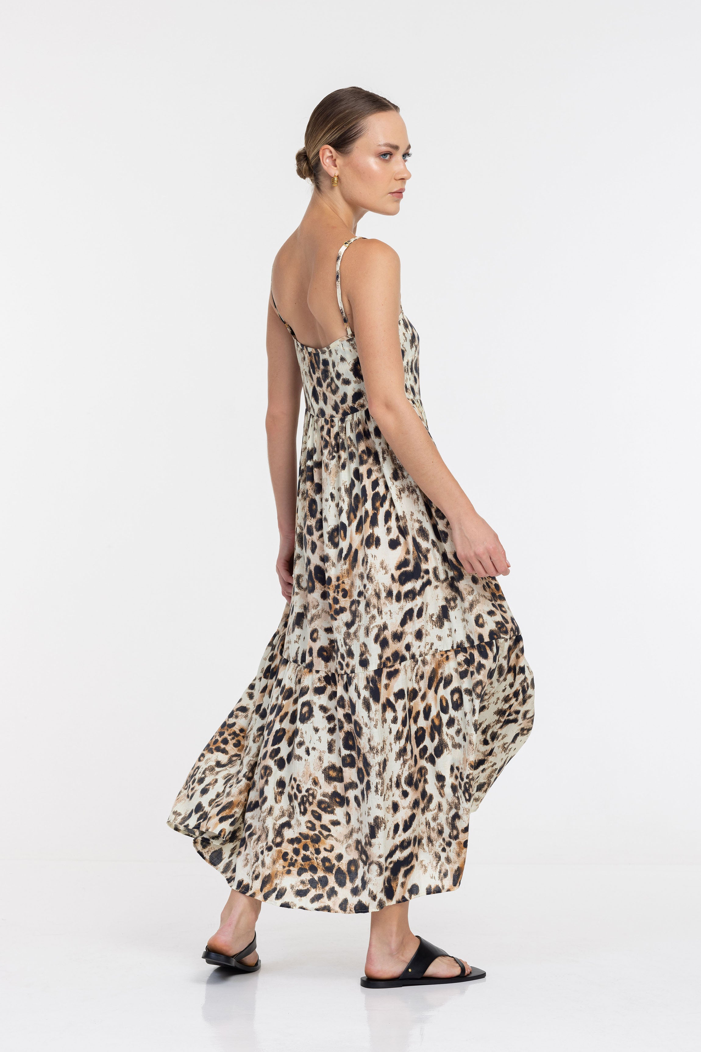 Fall Into You Dress - Leopard