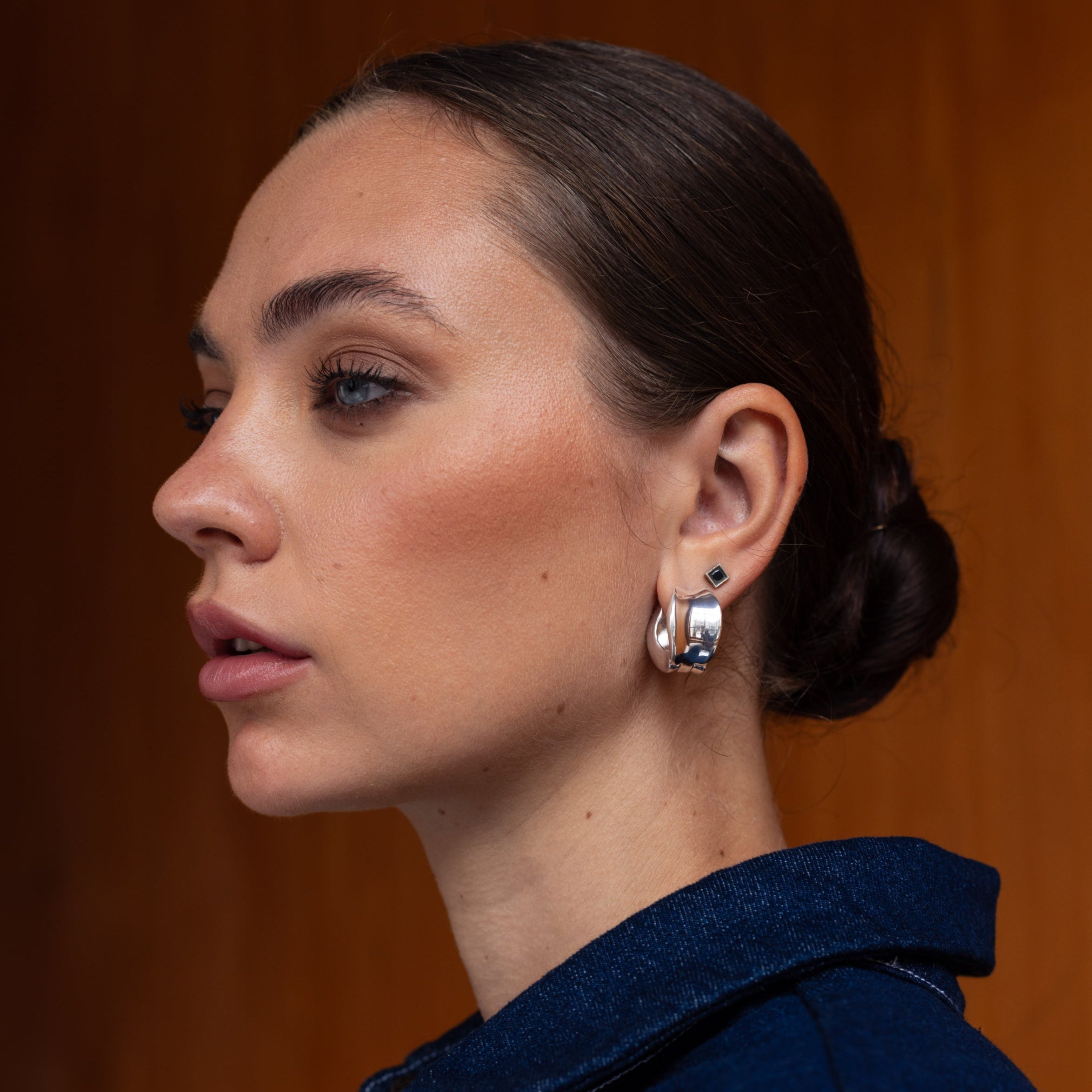Porter Jewellery - Heritage Hoops - Silver