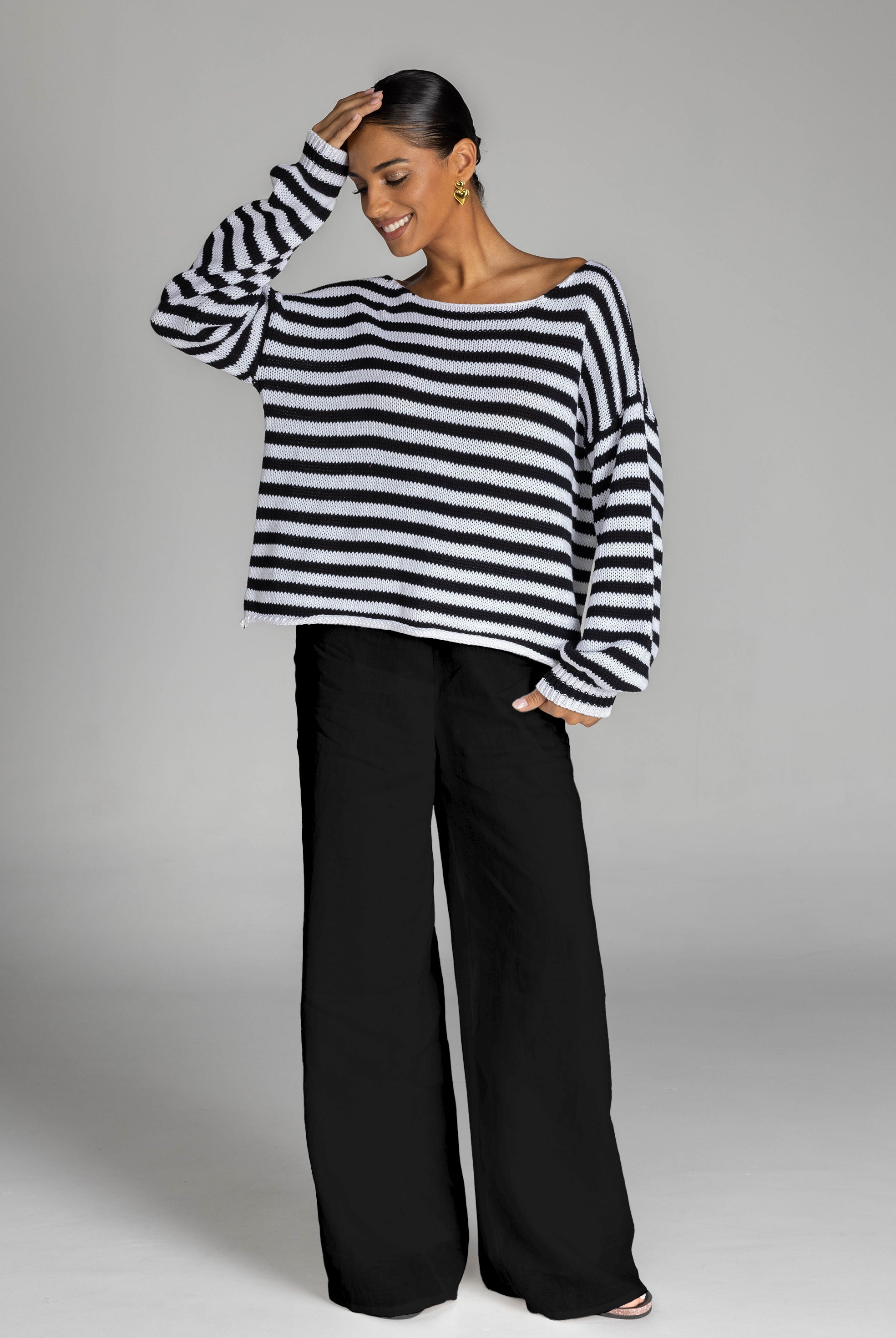Linen Fever Pant - Black