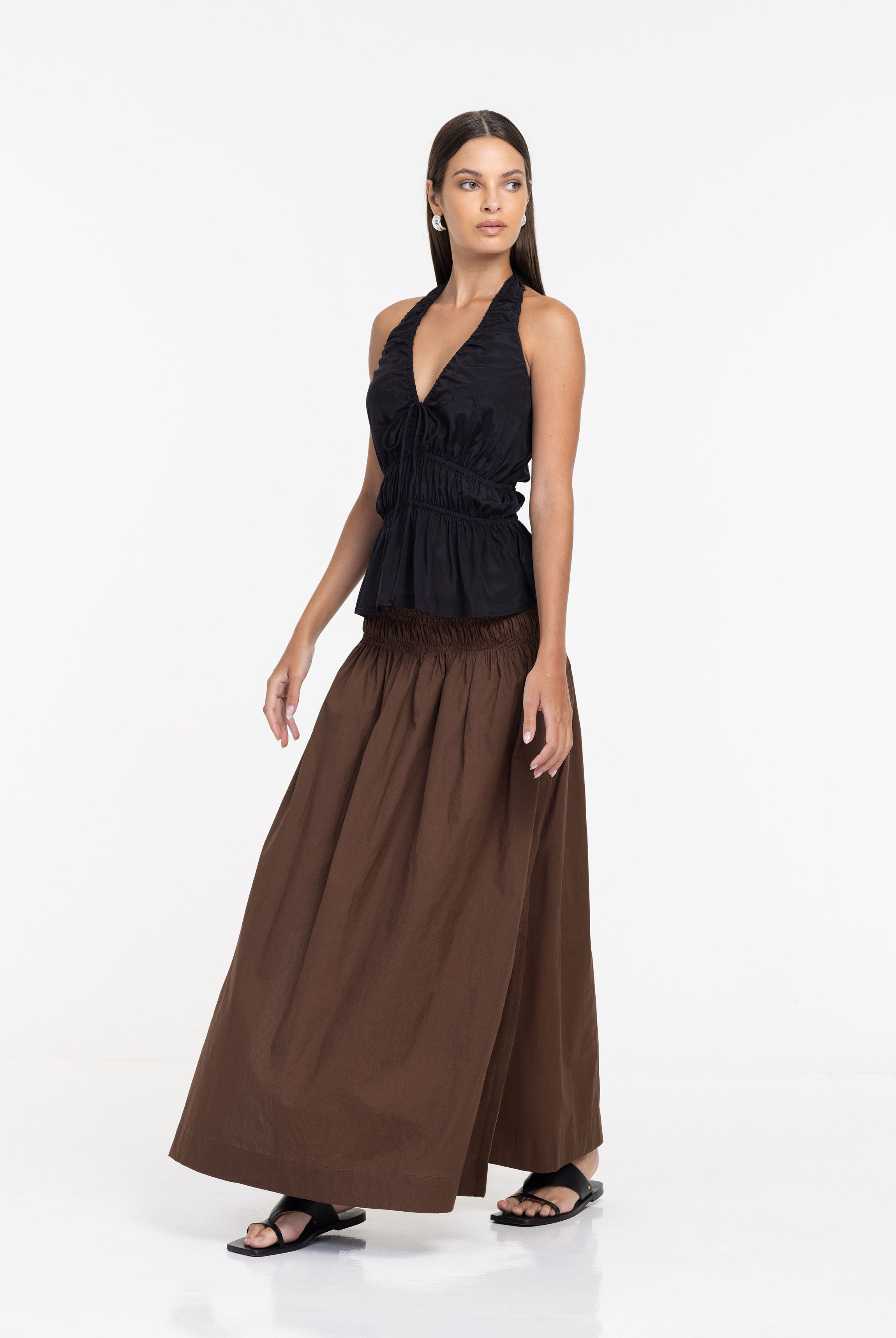 PRE-ORDER Camilla Skirt - Chocolate