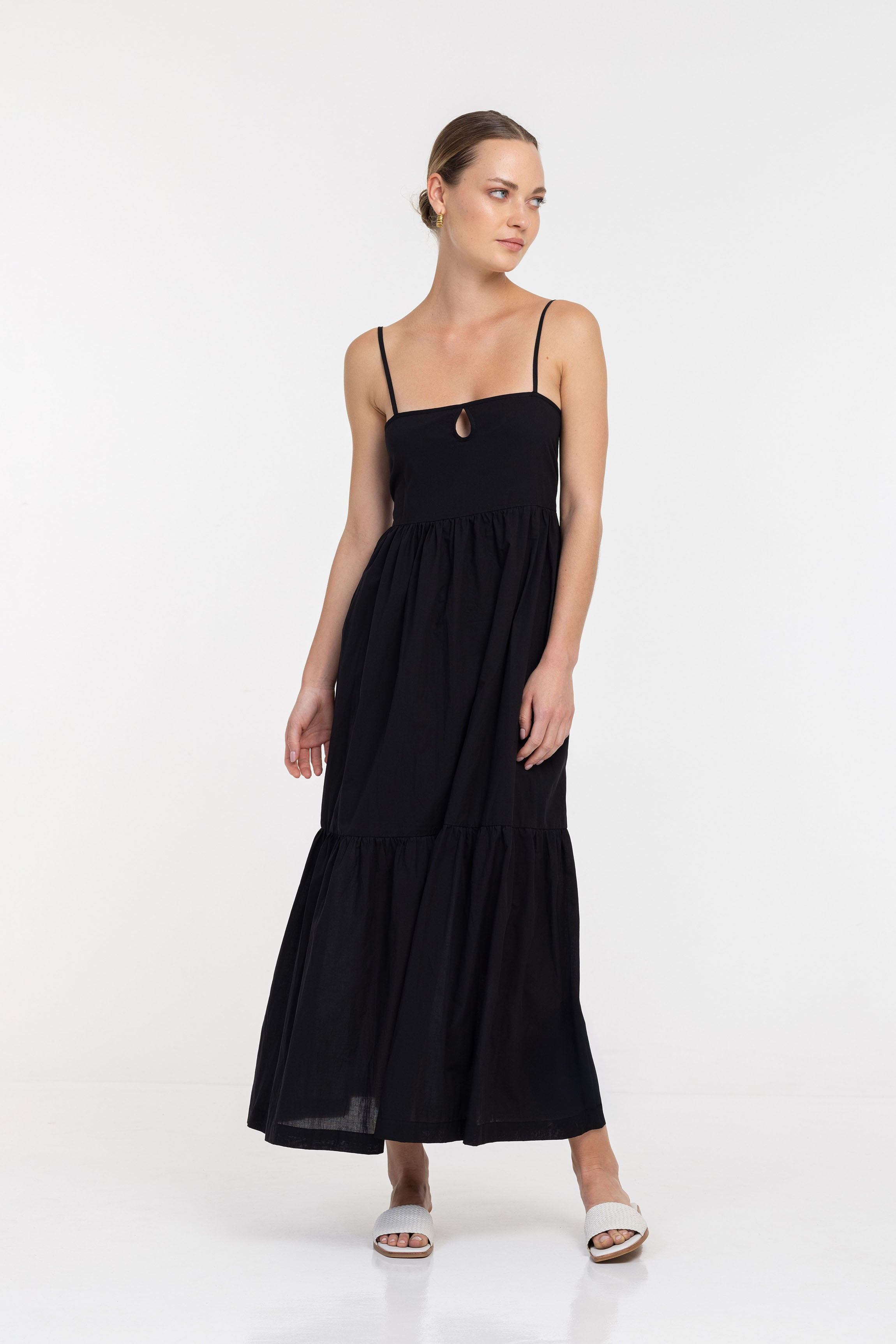 Flora Forever Dress - Black