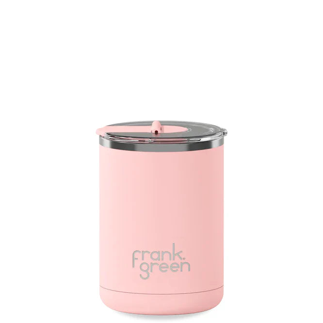 Frank Green - 12oz Ceramic Coffee Cup with Hinged Lid - Blush