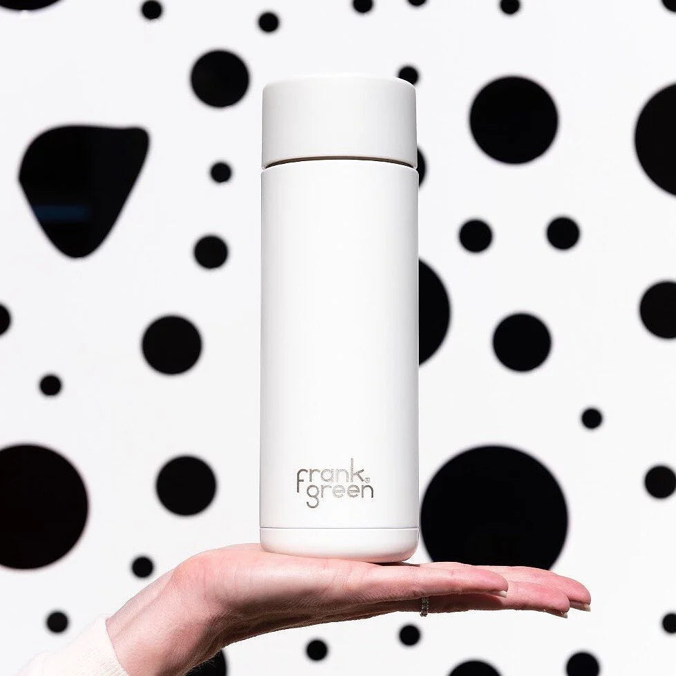 Frank Green - 20oz Reusable Bottle (straw) - Cloud