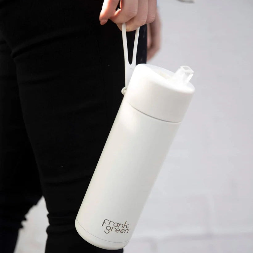 Frank Green - 20oz Reusable Bottle (straw) - Cloud