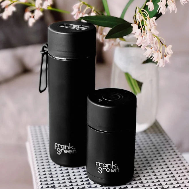 Frank Green - 20oz Reusable Bottle (straw) - Midnight