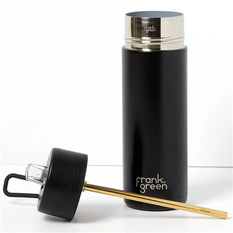Frank Green - 20oz Reusable Bottle (straw) - Midnight