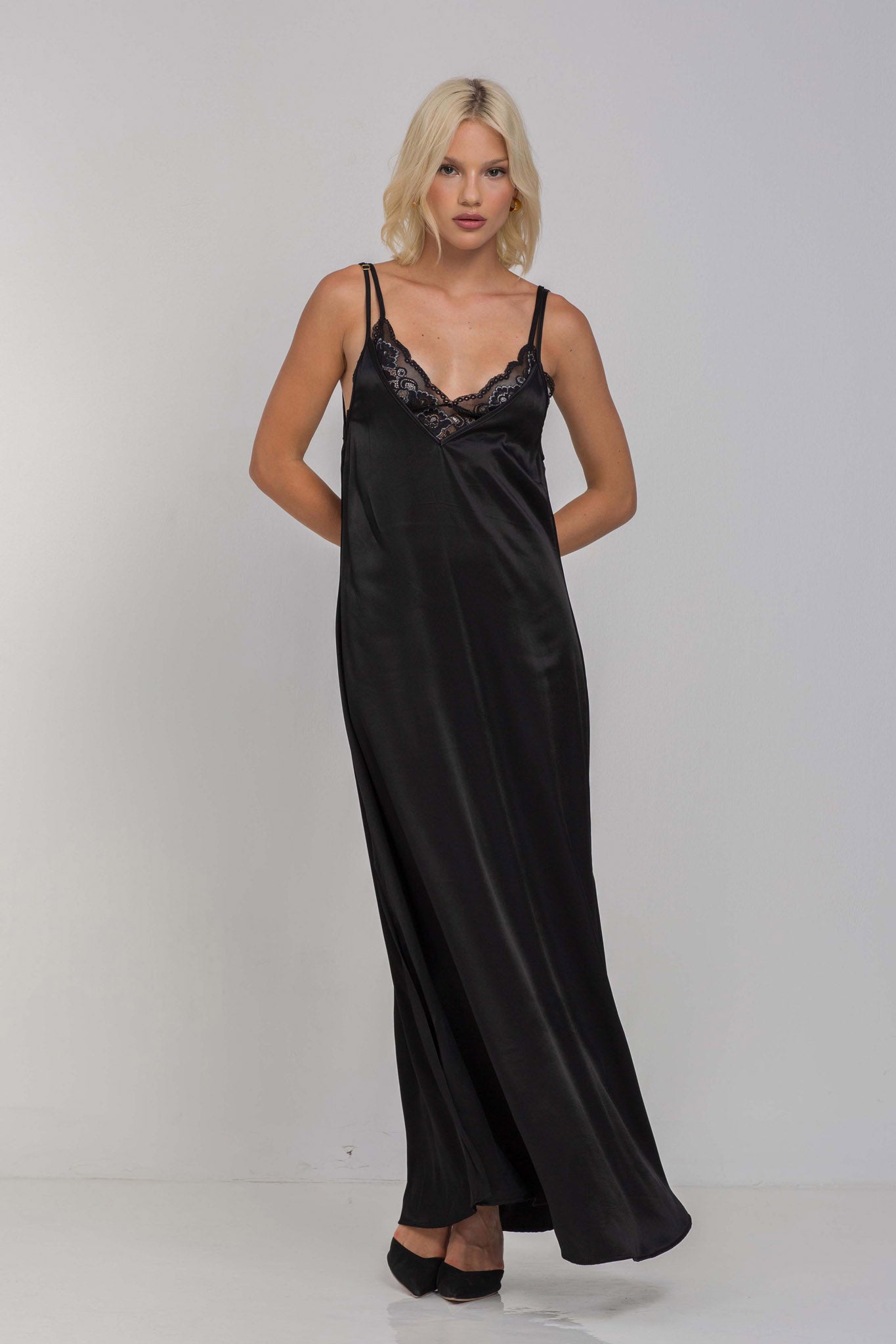 Free Falling Dress - Black