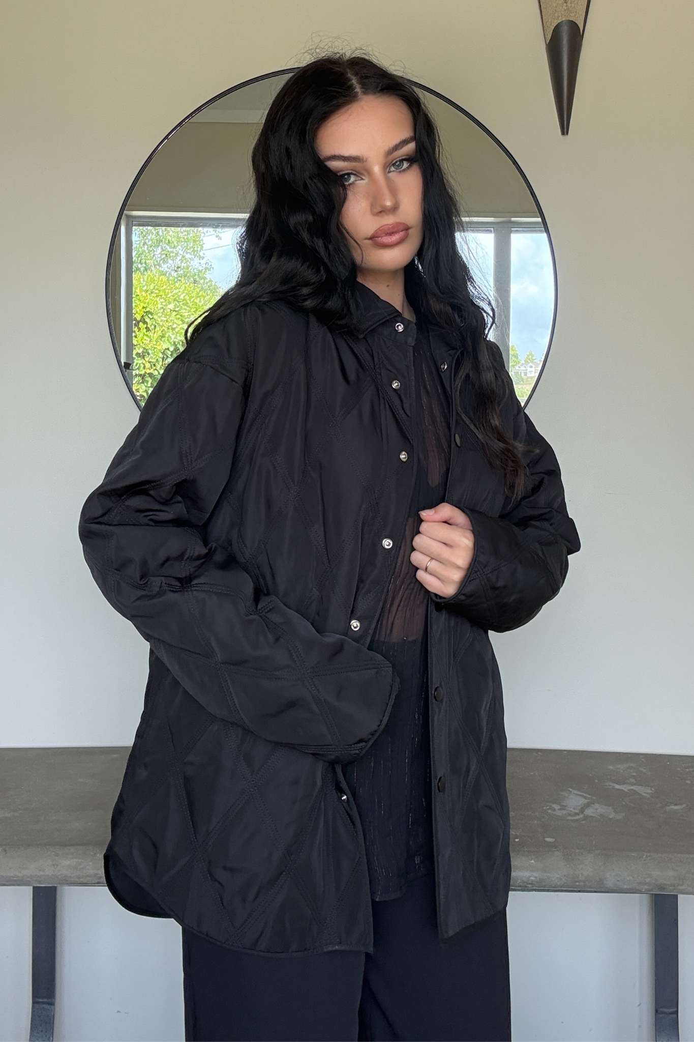 Frozen Embrace Jacket - Black