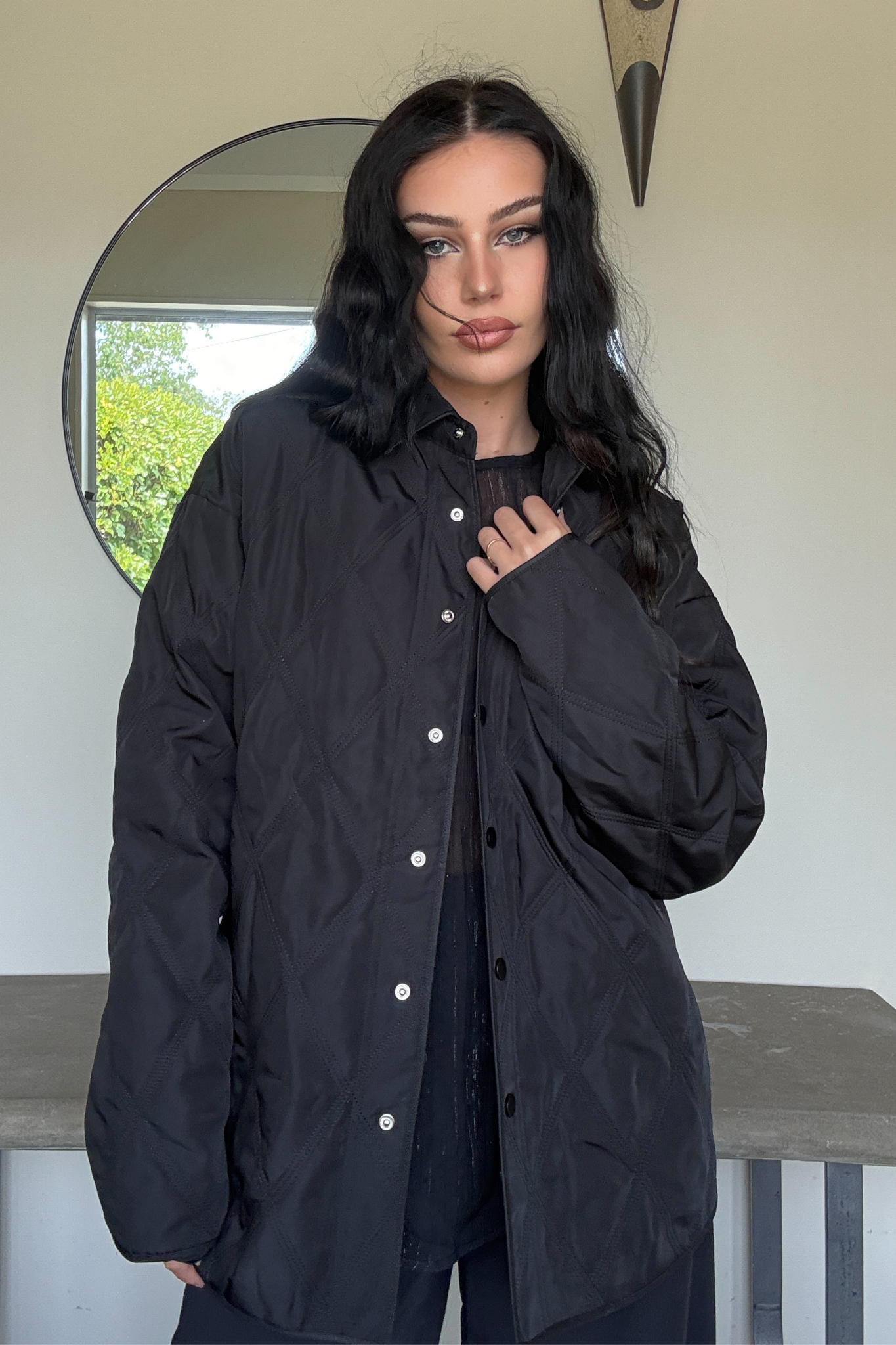 Frozen Embrace Jacket - Black