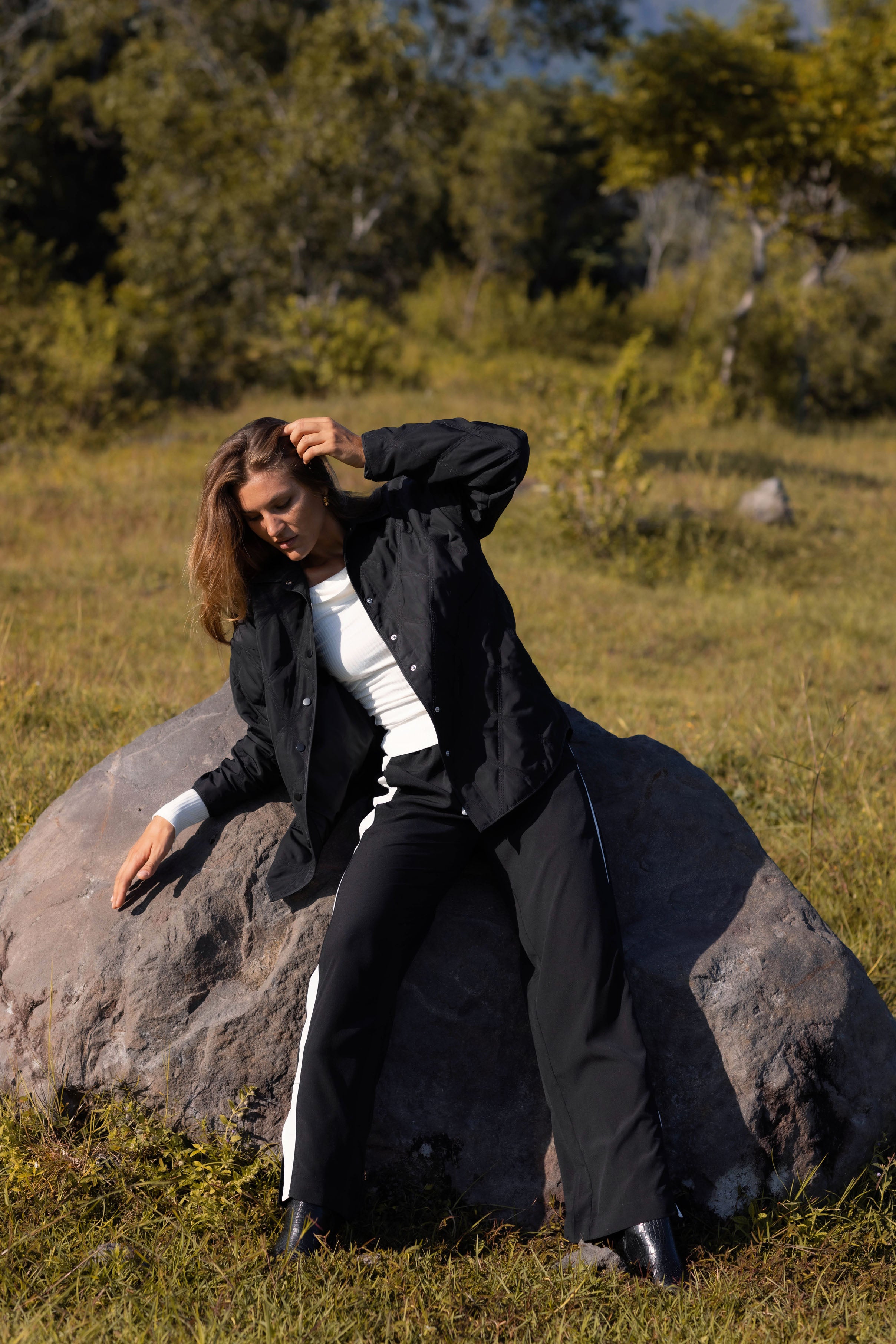 Frozen Embrace Jacket - Black