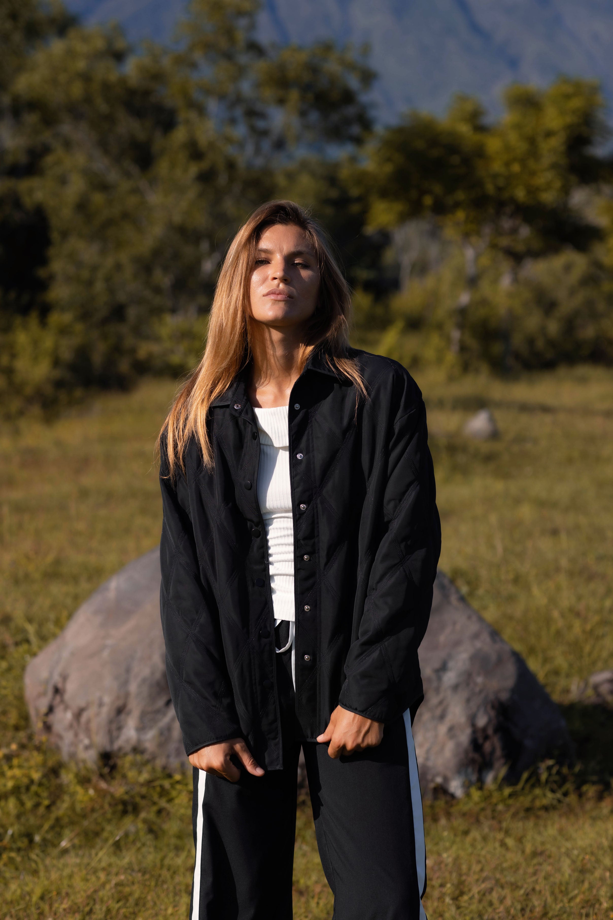 Frozen Embrace Jacket - Black
