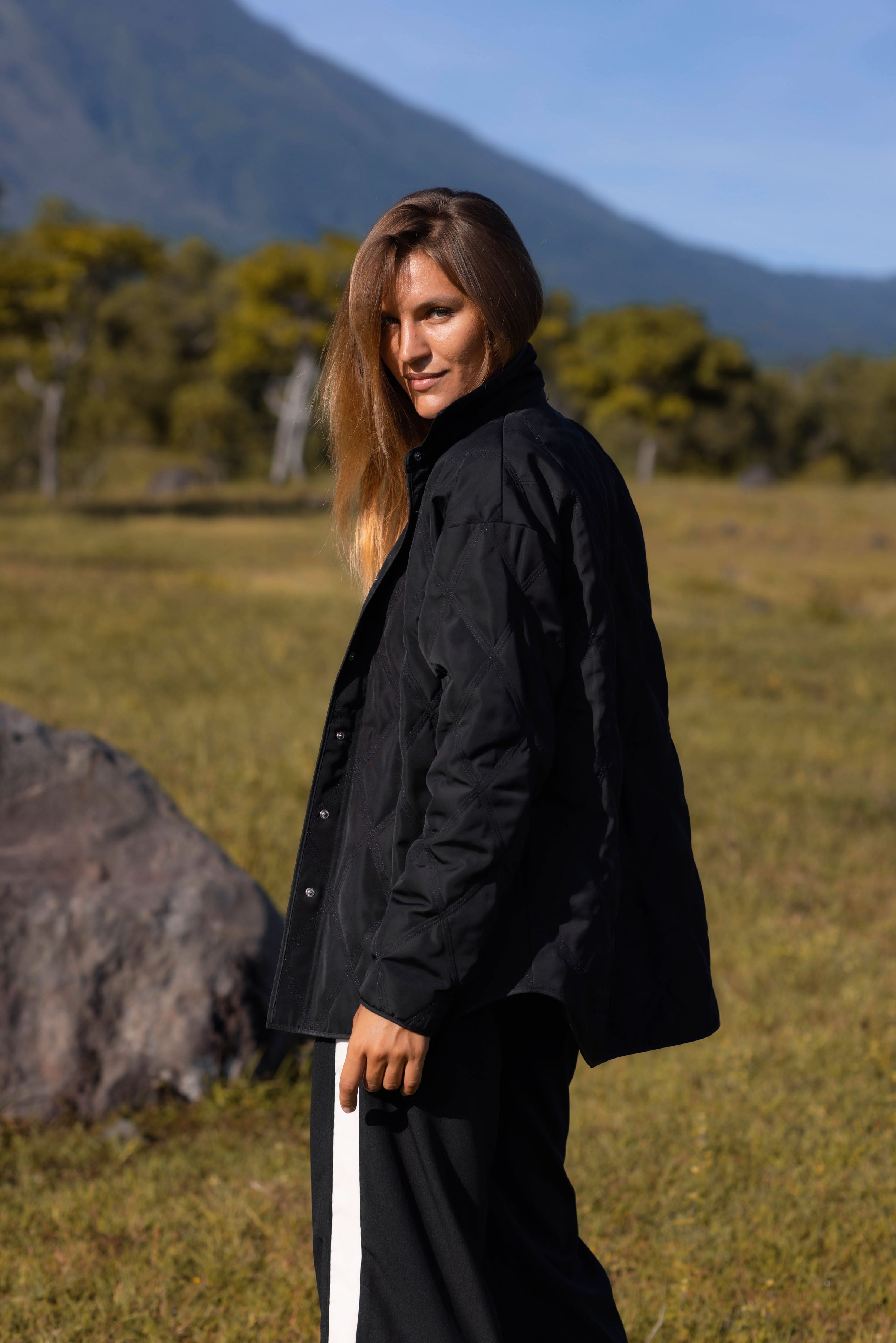Frozen Embrace Jacket - Black