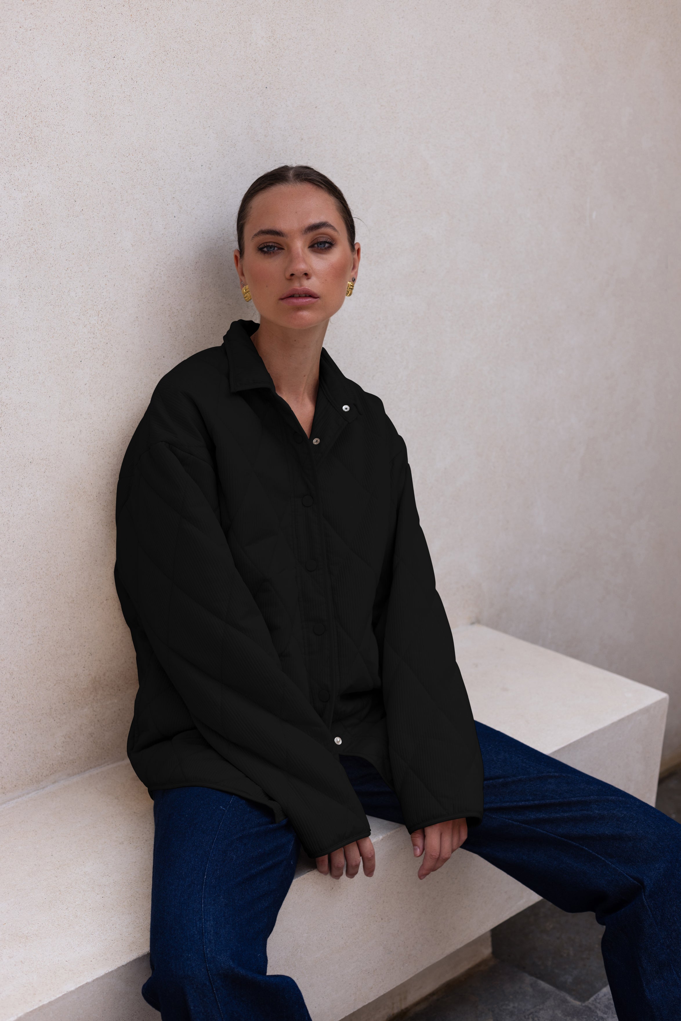 Frozen Embrace Jacket - Black