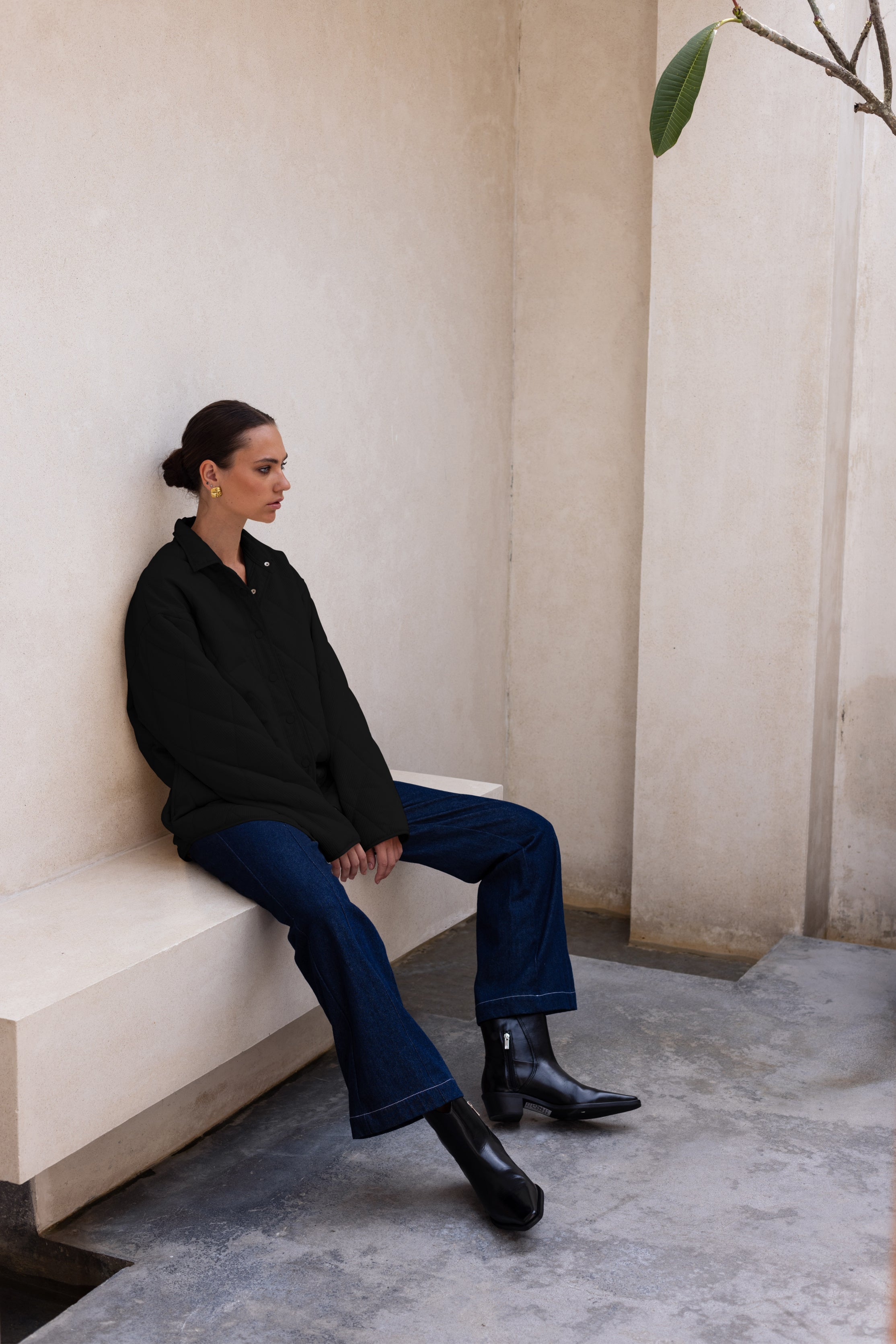 Frozen Embrace Jacket - Black