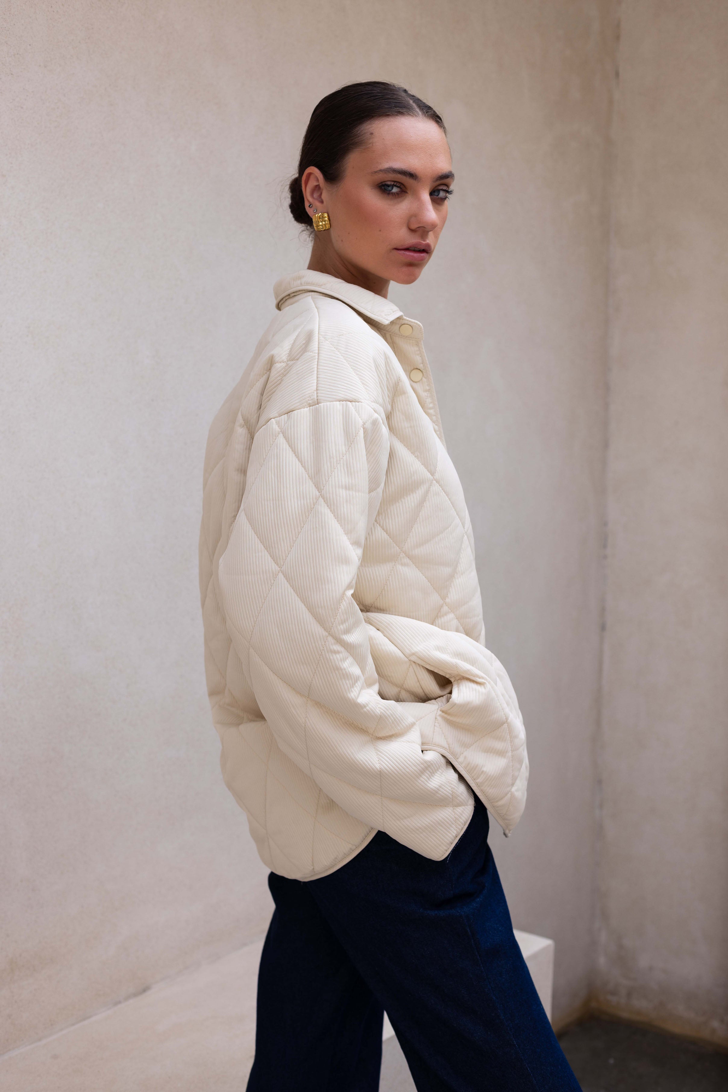 Frozen Embrace Jacket - Ivory