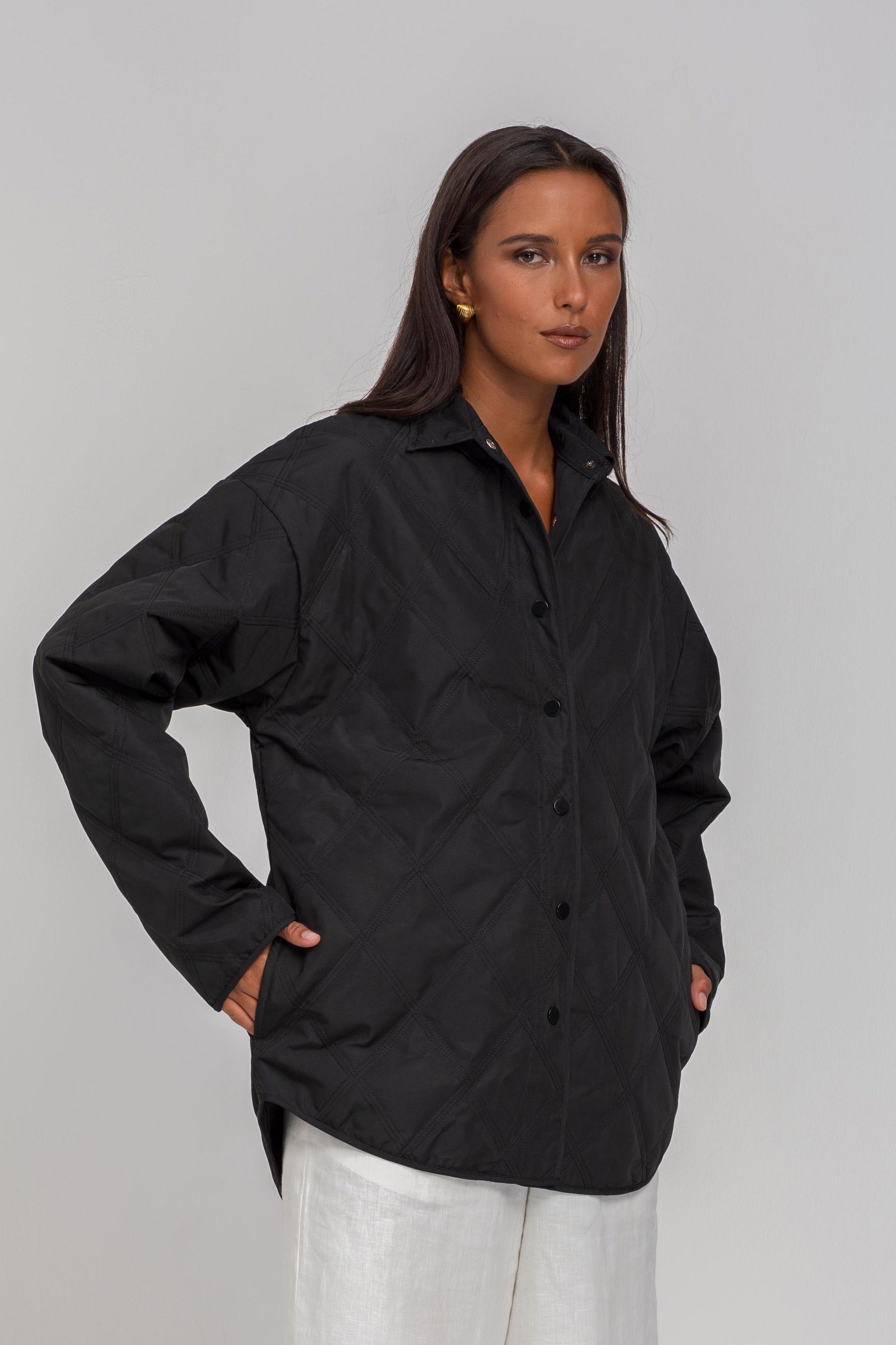 Frozen Embrace Jacket - Black