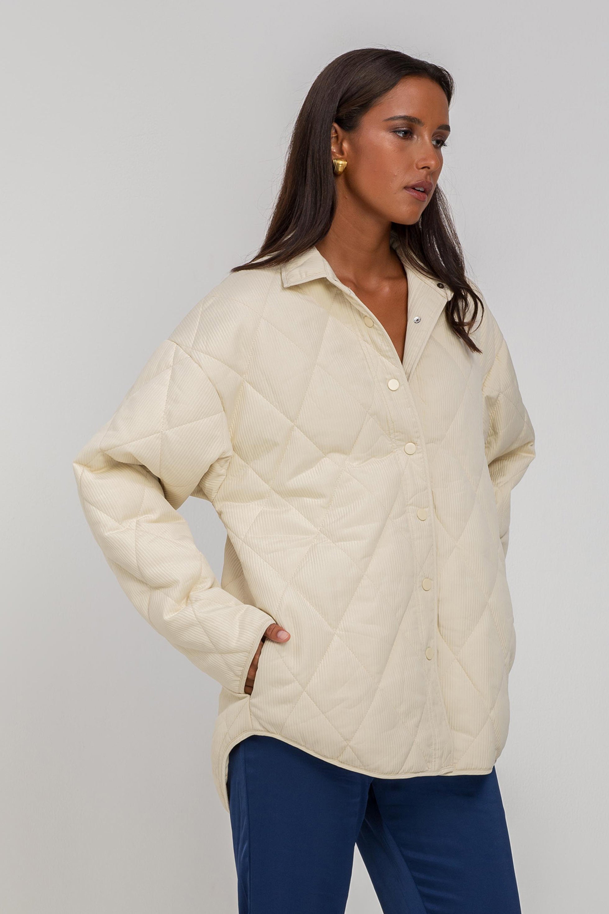 Frozen Embrace Jacket - Ivory