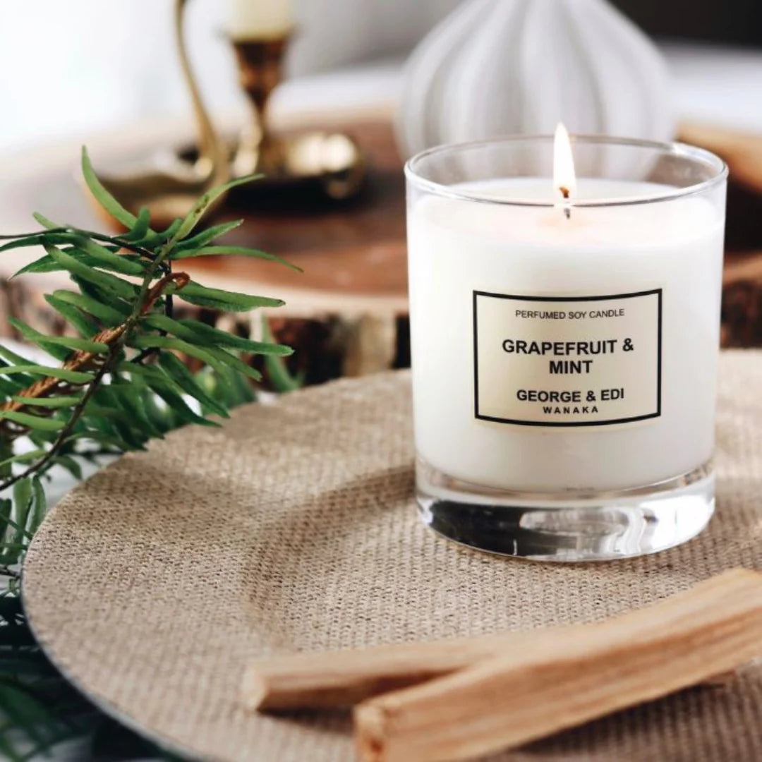 George & Edi - Candle -Grapefruit & Mint