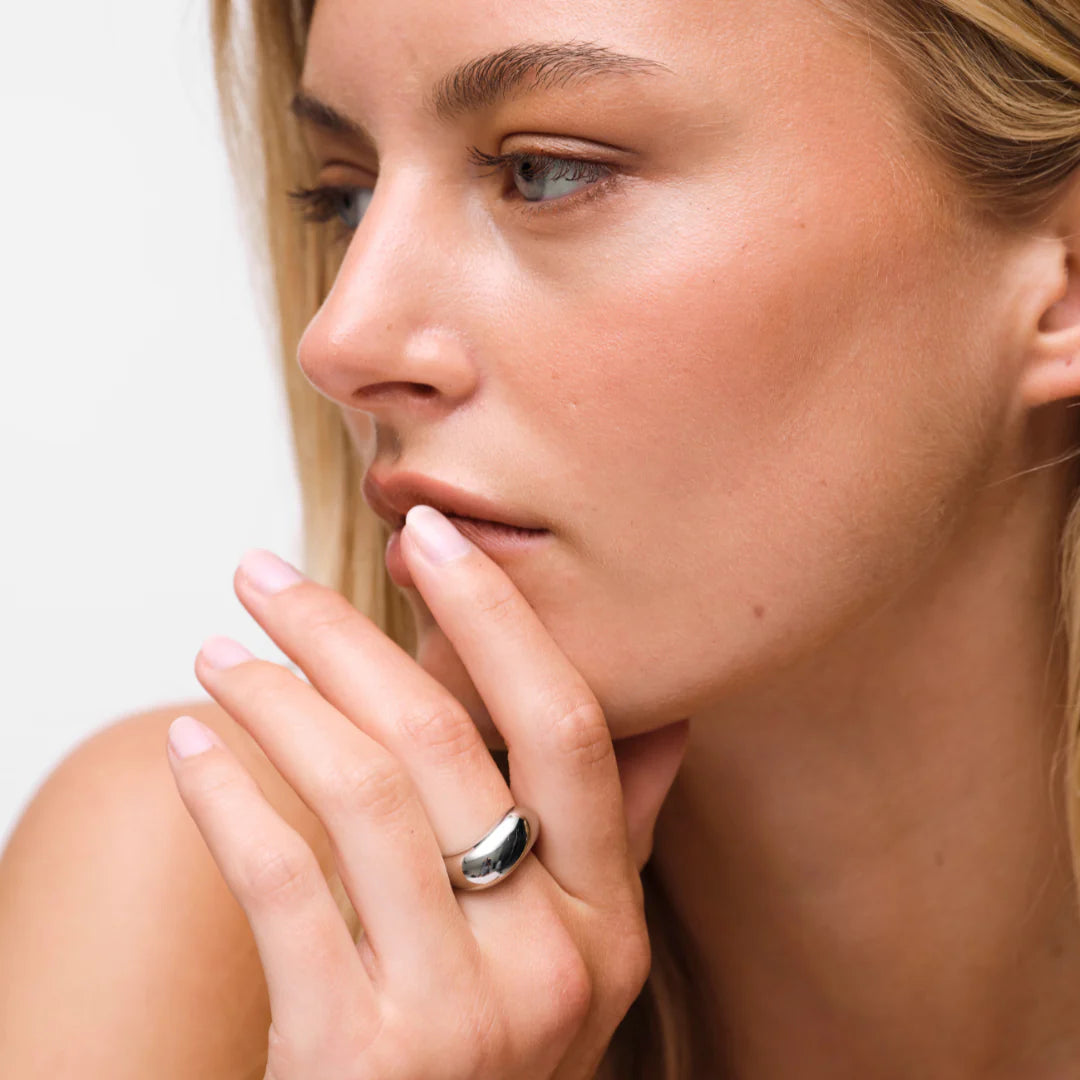 GIMME - Bronte Wave Ring - Silver - Size 7
