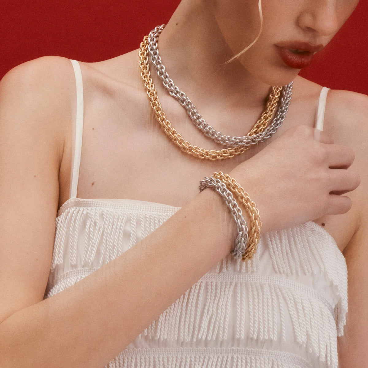 GIMME - Tangled Chain Bracelet - Gold