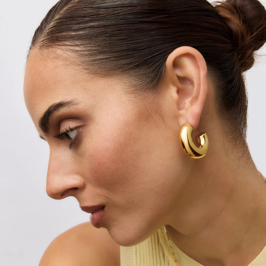 GIMME - Tigga Tube Hoops - Gold