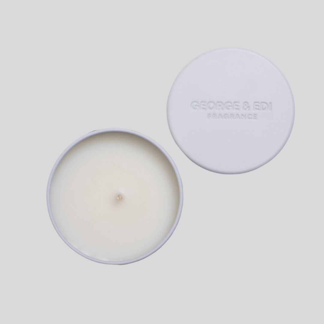 George & Edi - Mini Candle in a Tin - Peony