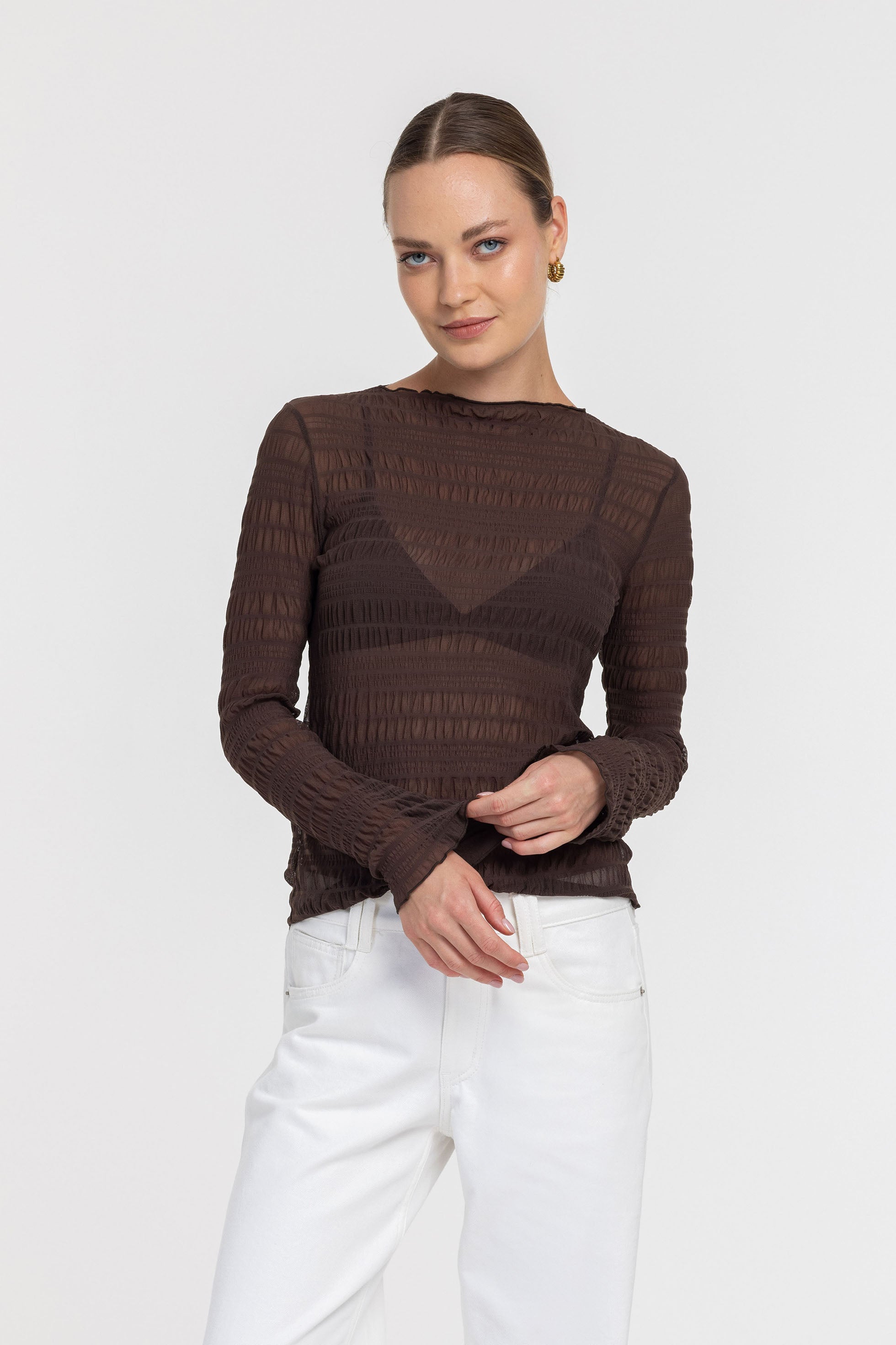 Gigi Top - Chocolate